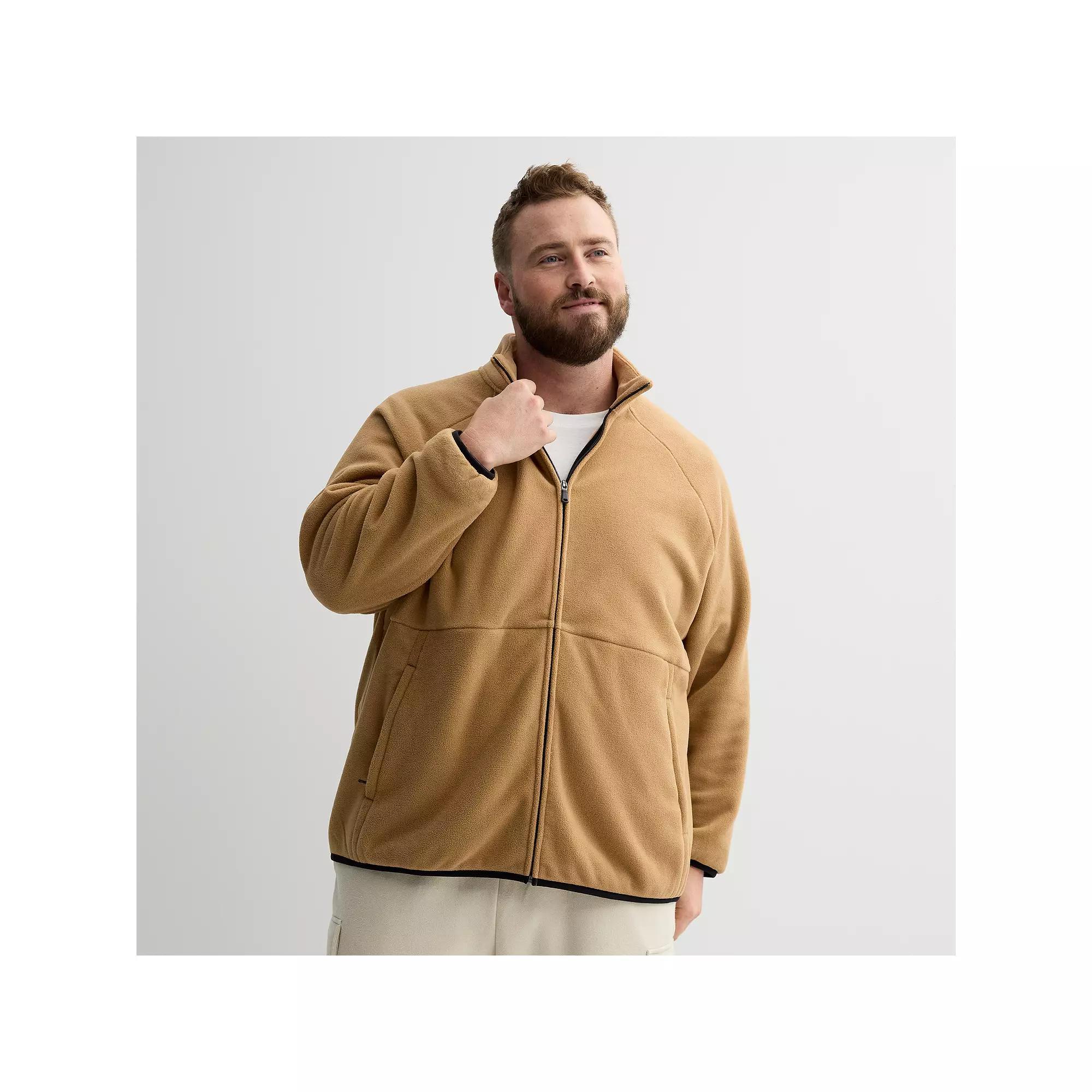 Big & Tall Tek Gear® Micro Fleece Full-Zip Jacket, Men's, Size: 3XL Tall, Elson Product Image