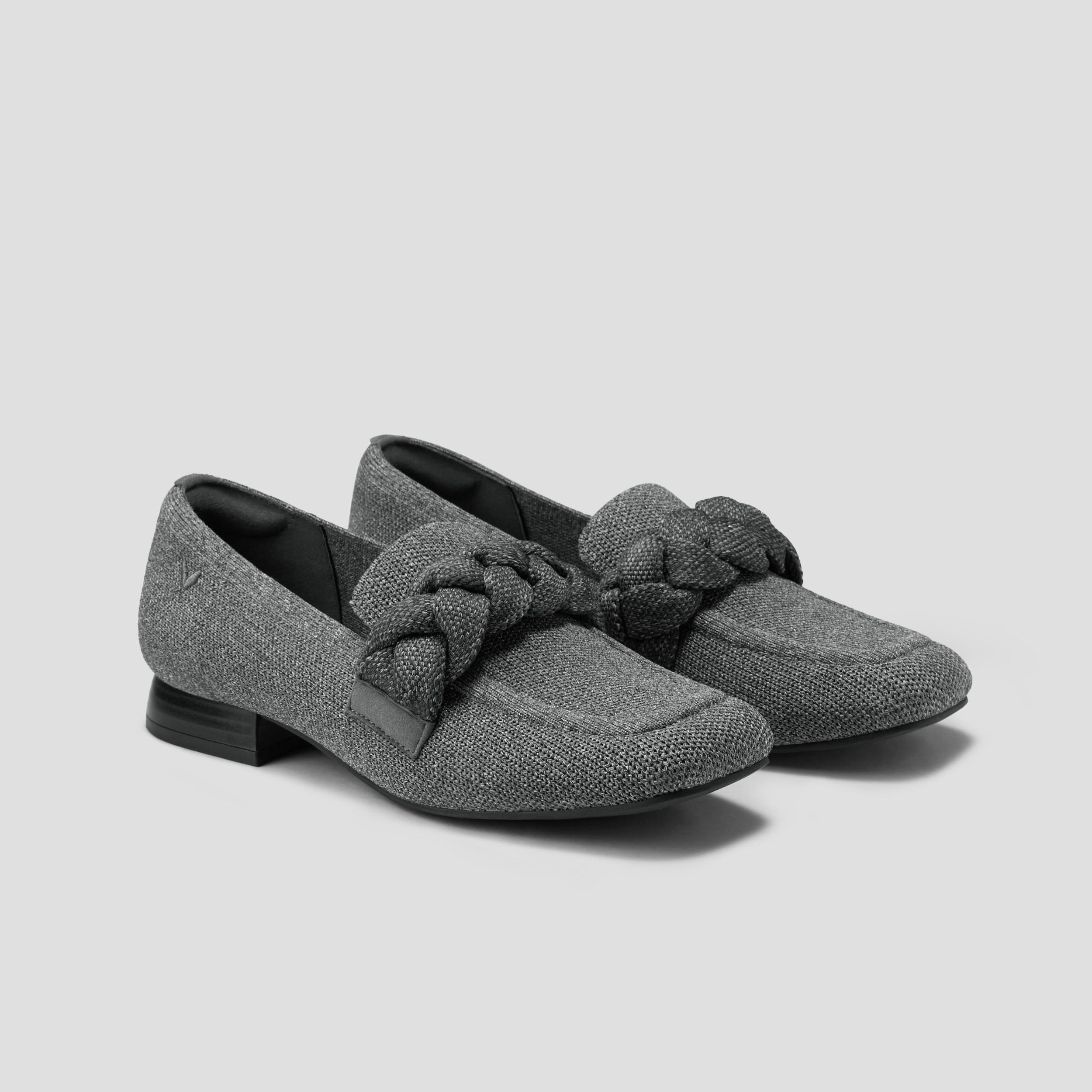 Square-Toe Knot Loafers (Caitlin 2.0) Product Image