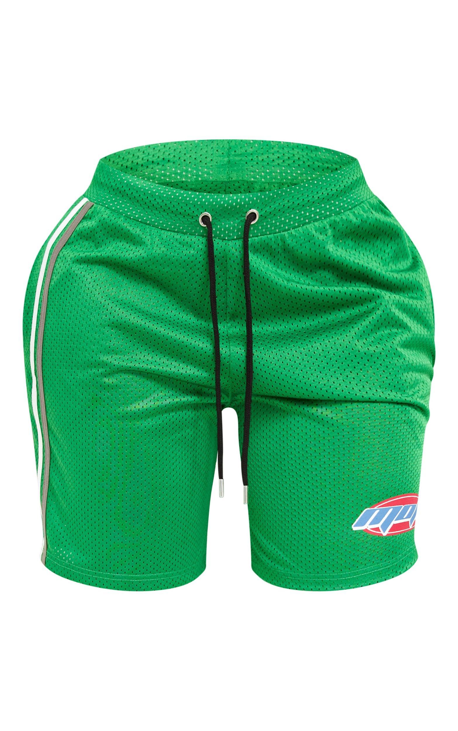 Shape Green Moto Basketball Shorts Product Image