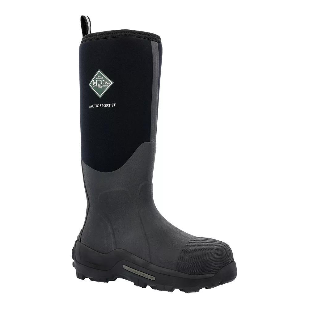 Muck Boot Arctic Sport Tall Men's Waterproof Steel Toe Boots, Size: 11, Black Product Image
