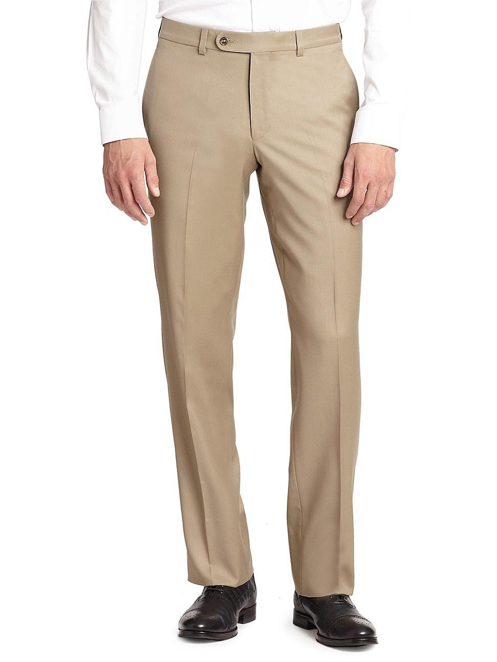 Mens COLLECTION K-Body Wool Dress Pants Product Image