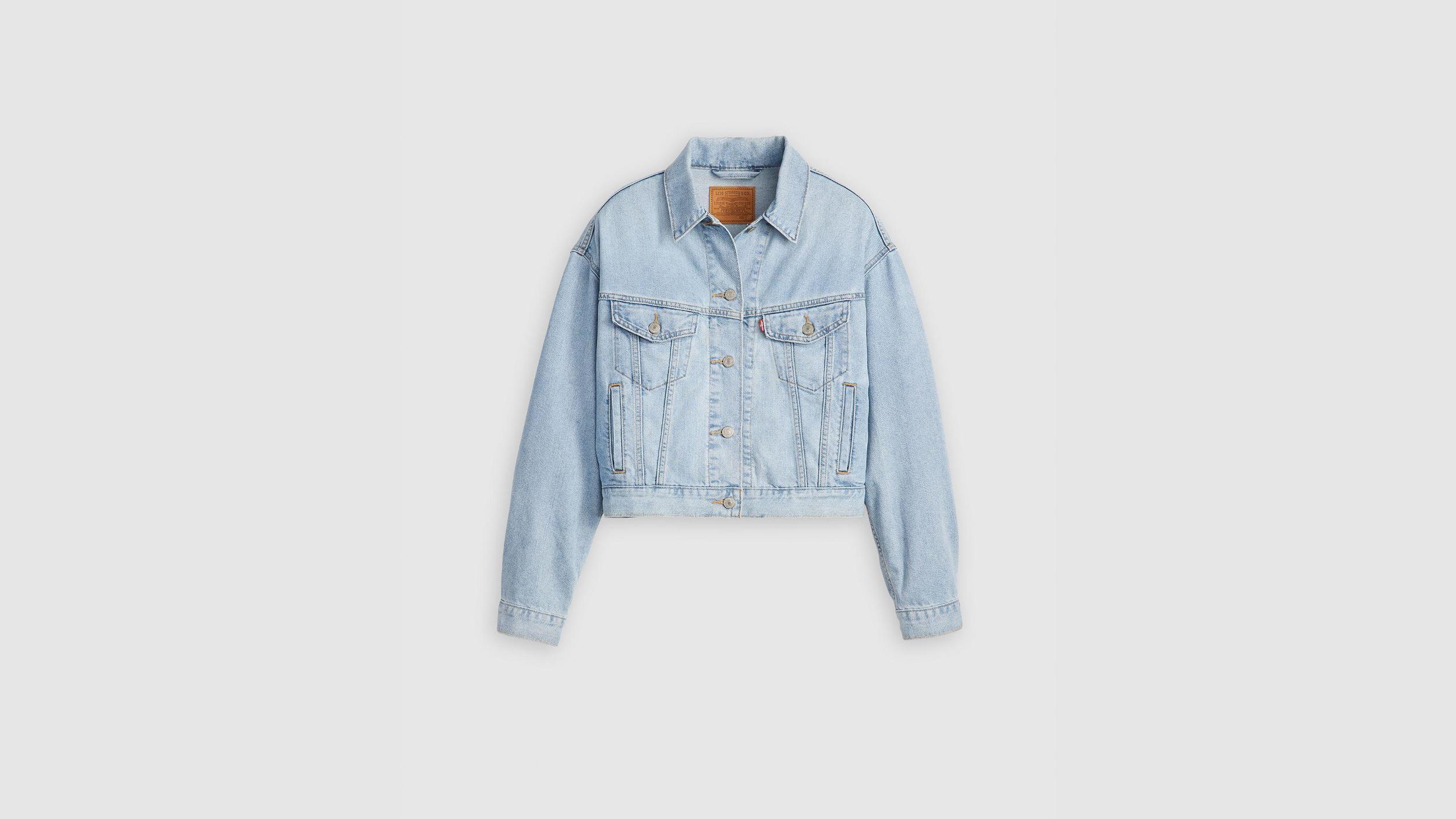 Shrunken '90s Trucker Jacket Product Image