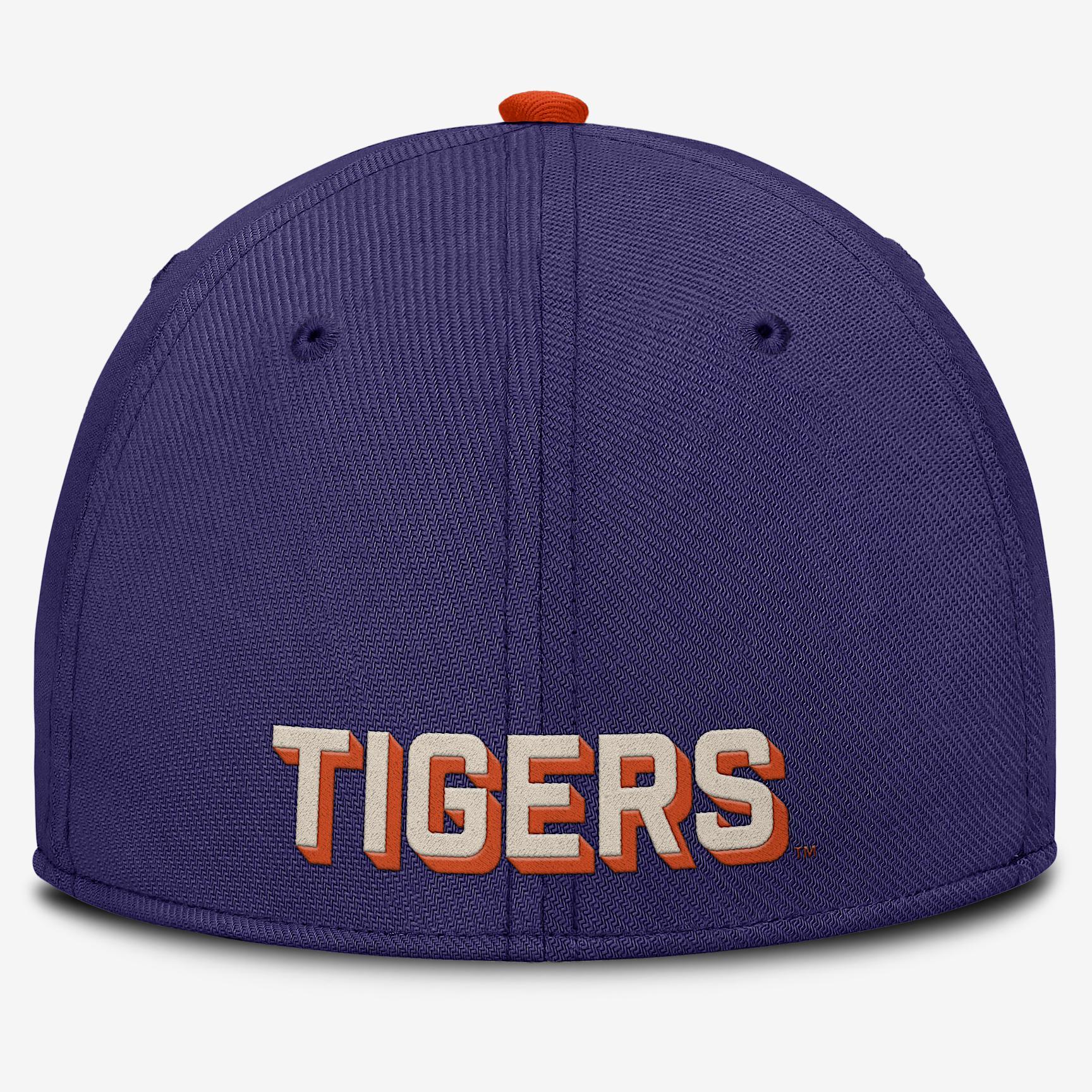 Clemson Legacy Rise Men's Nike Dri-FIT College Hat Product Image