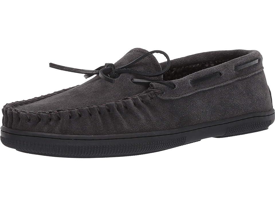 Florsheim Cozzy Moc Toe Tie Slipper Suede) Men's Slippers Product Image
