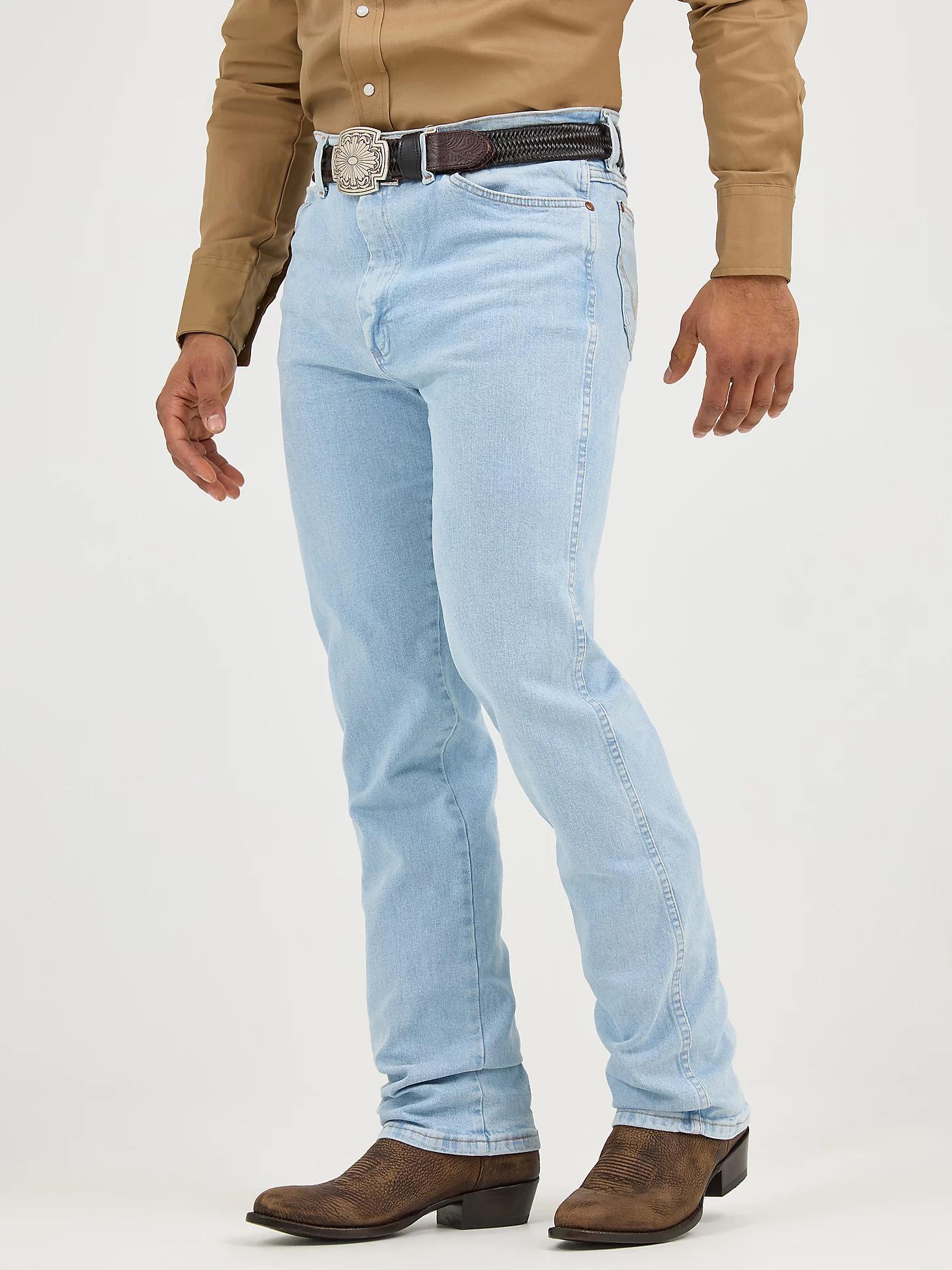Wrangler® Cowboy Cut® Slim Fit Active Flex Jeans | Men's JEANS | Wrangler® Product Image