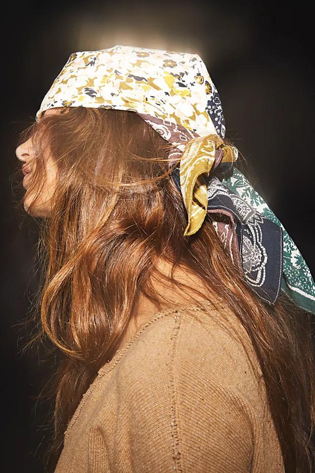 Quilted Star Print Bandana Product Image