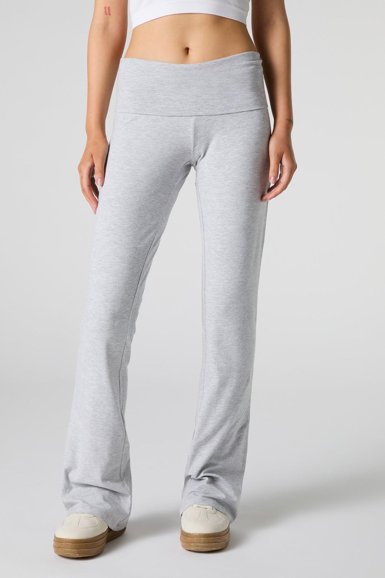 Foldover Flare Pant Female Product Image