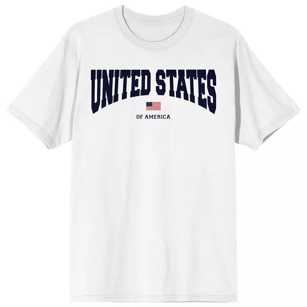 Men's Americana United States Tee, Size: Small, White Product Image