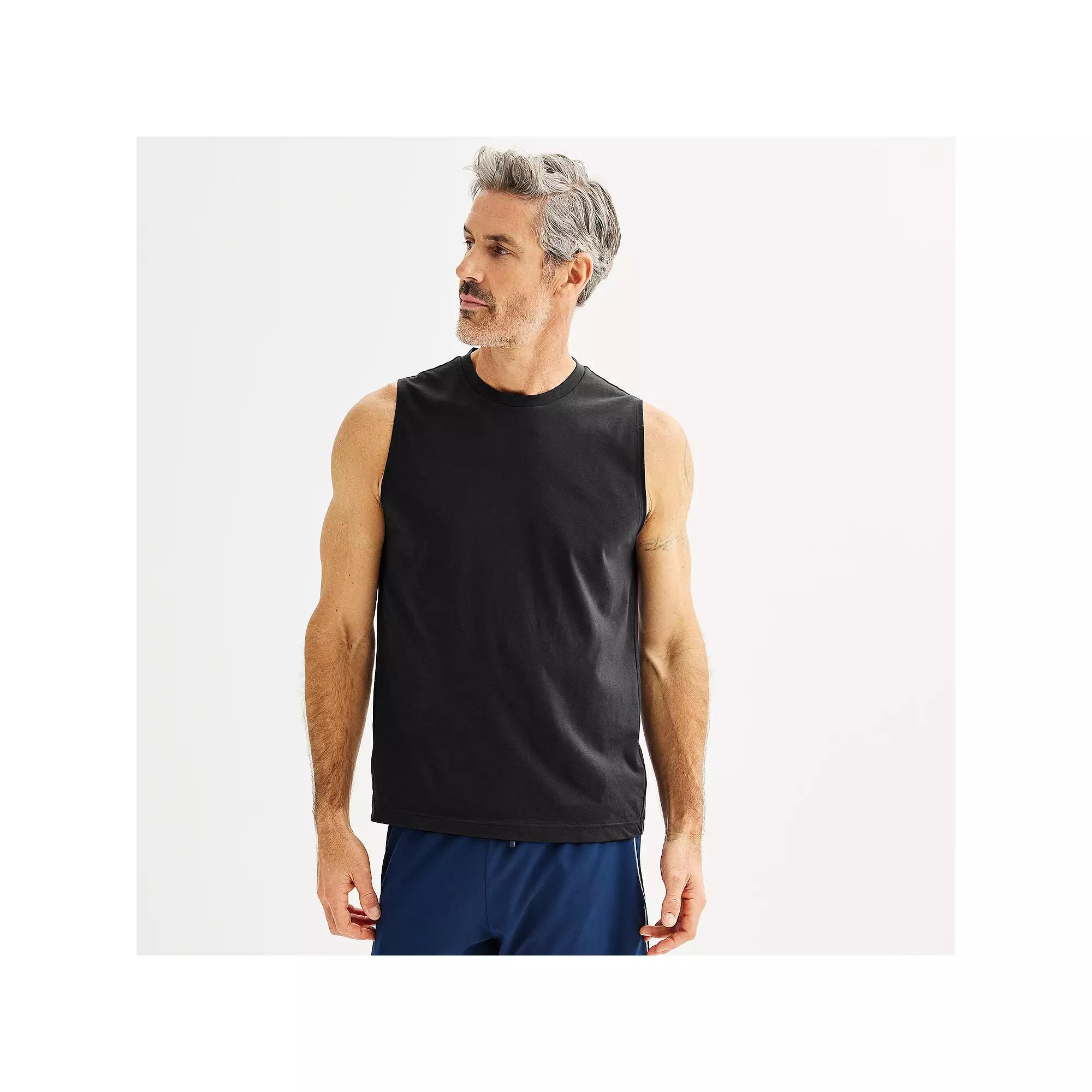 Men's Tek Gear® Essential Muscle Tank, Size: XXL, Gray Grey Product Image