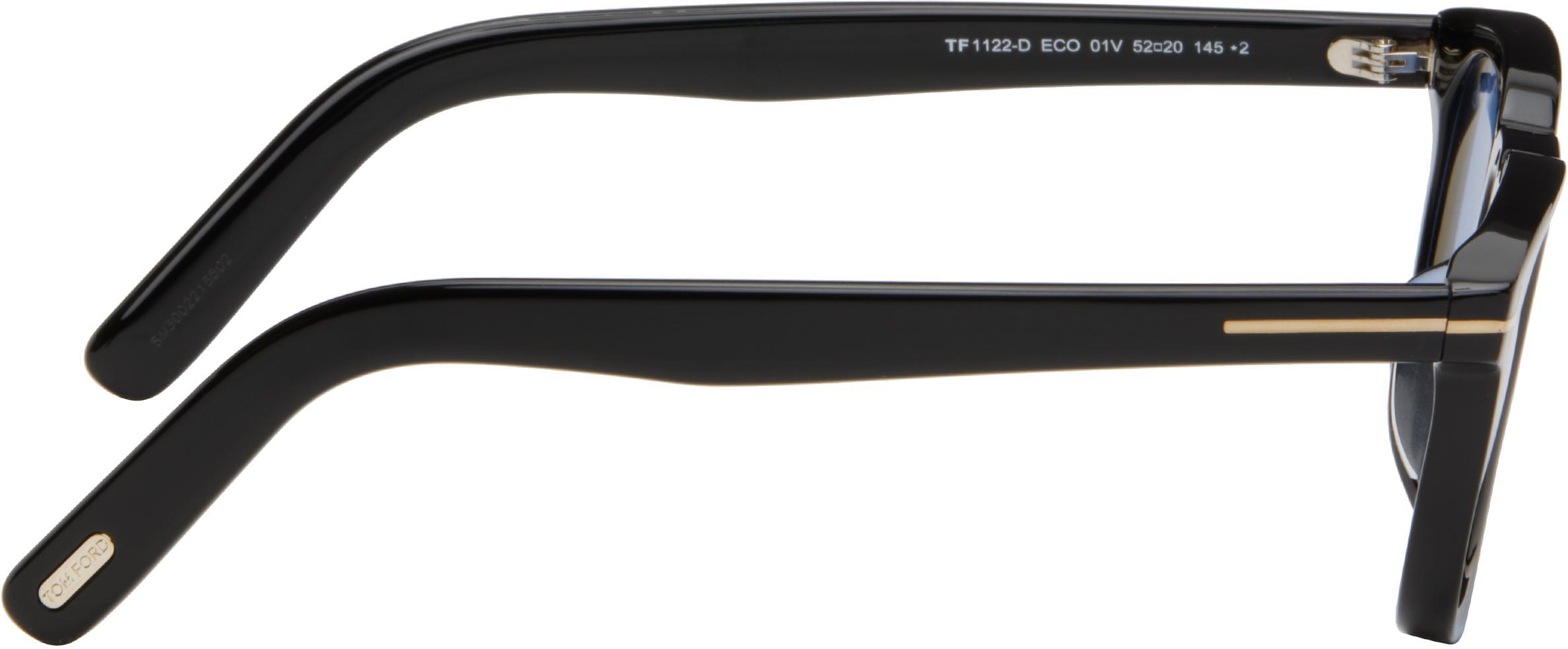 TOM FORD Black Square Sunglasses Product Image