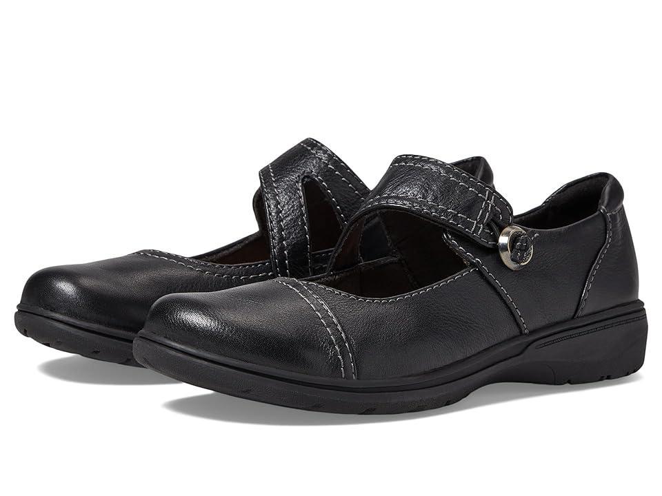 Clarks Carleigh Jane Leather) Women's Flat Shoes Product Image