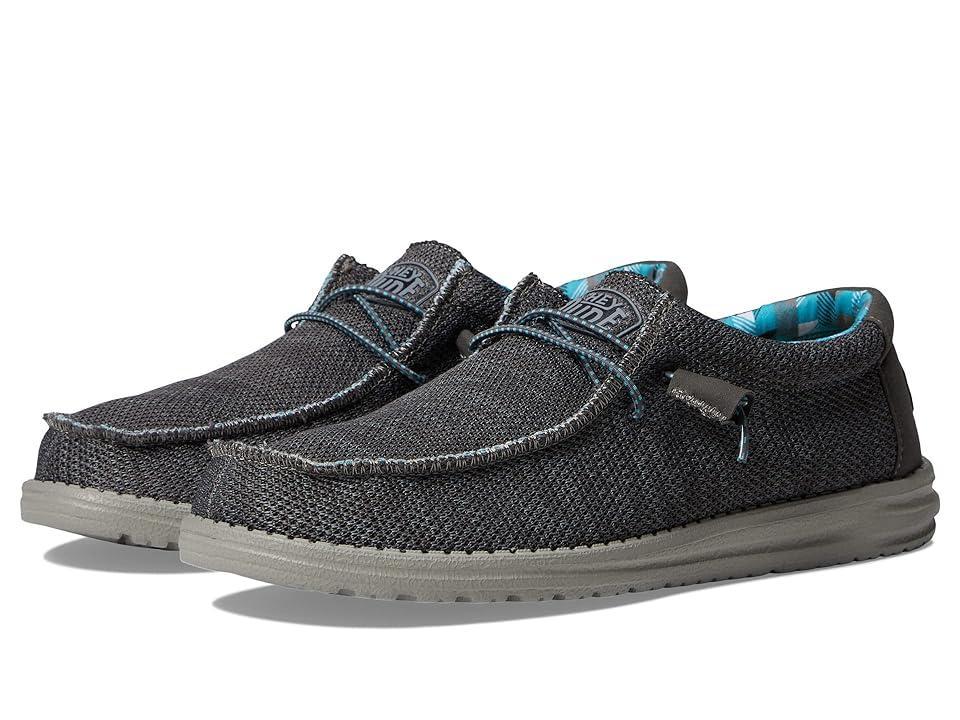Hey Dude Wally Sox Slip-On Casual Shoes (Charcoal) Shoes Product Image
