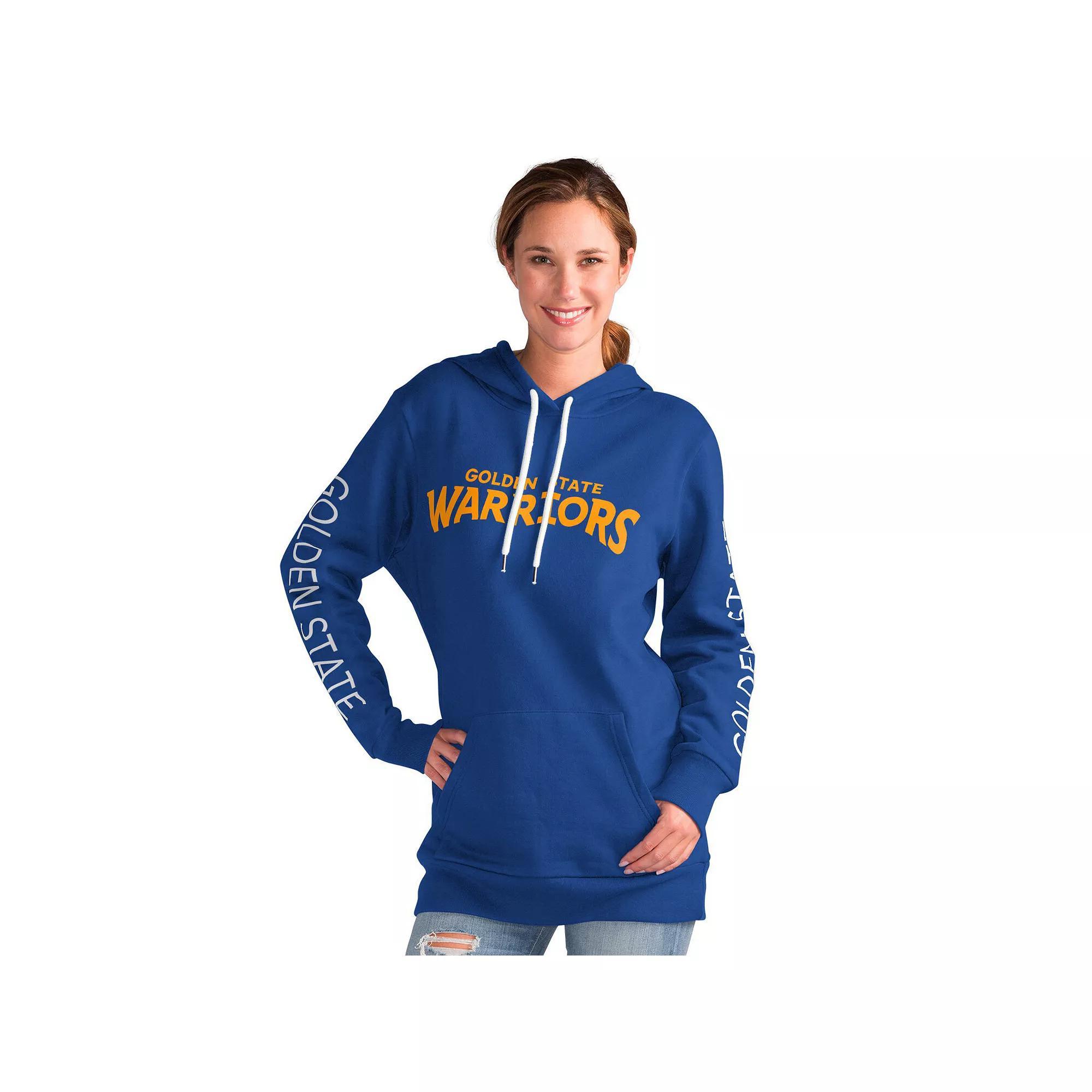 Women's G-III 4Her by Carl Banks Purple Los Angeles Lakers Base Coach Pullover Hoodie, Size: Medium Product Image