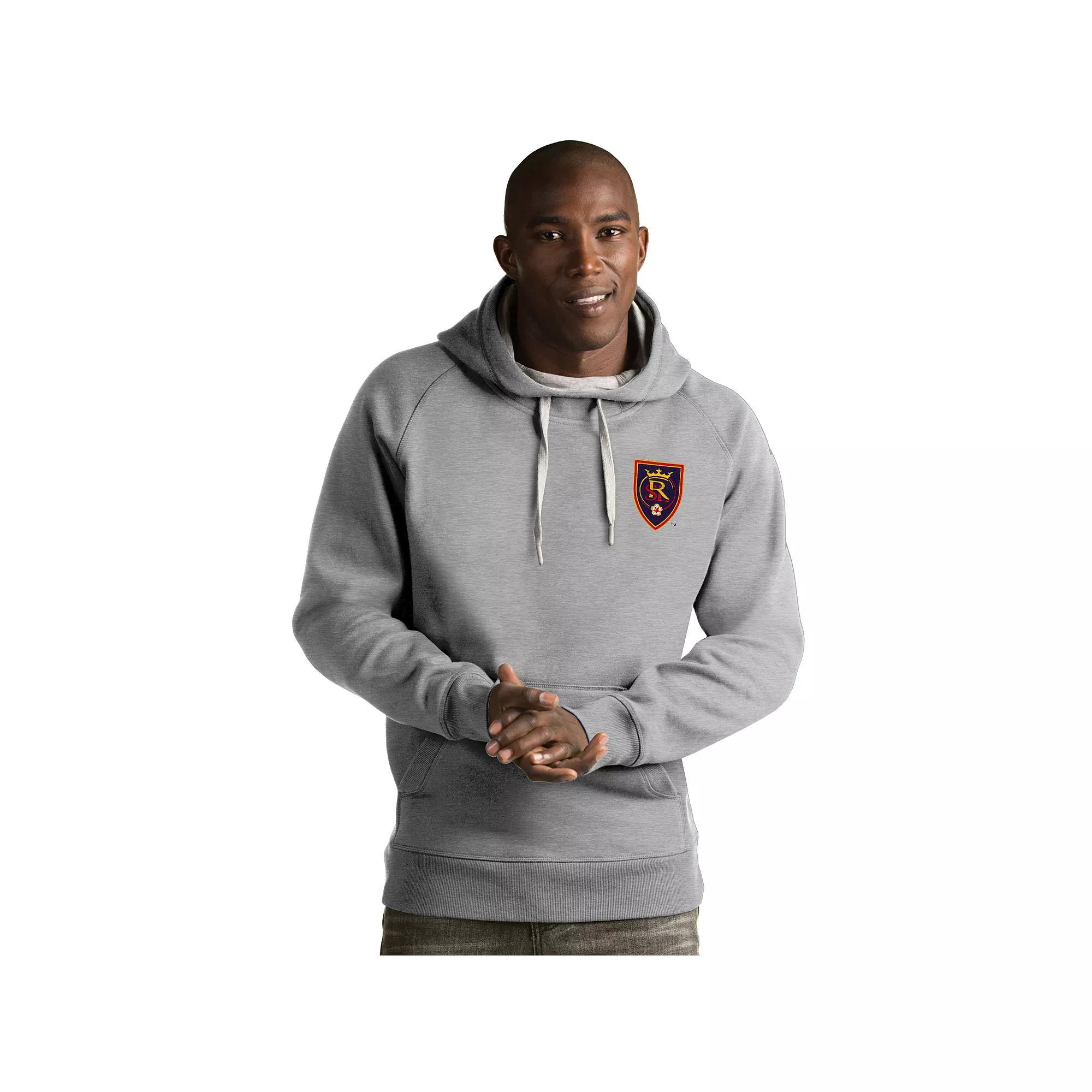 Men's Antigua Vancouver Whitecaps Victory Pullover Hoodie, Size: 3XL, Vwc Gray Product Image