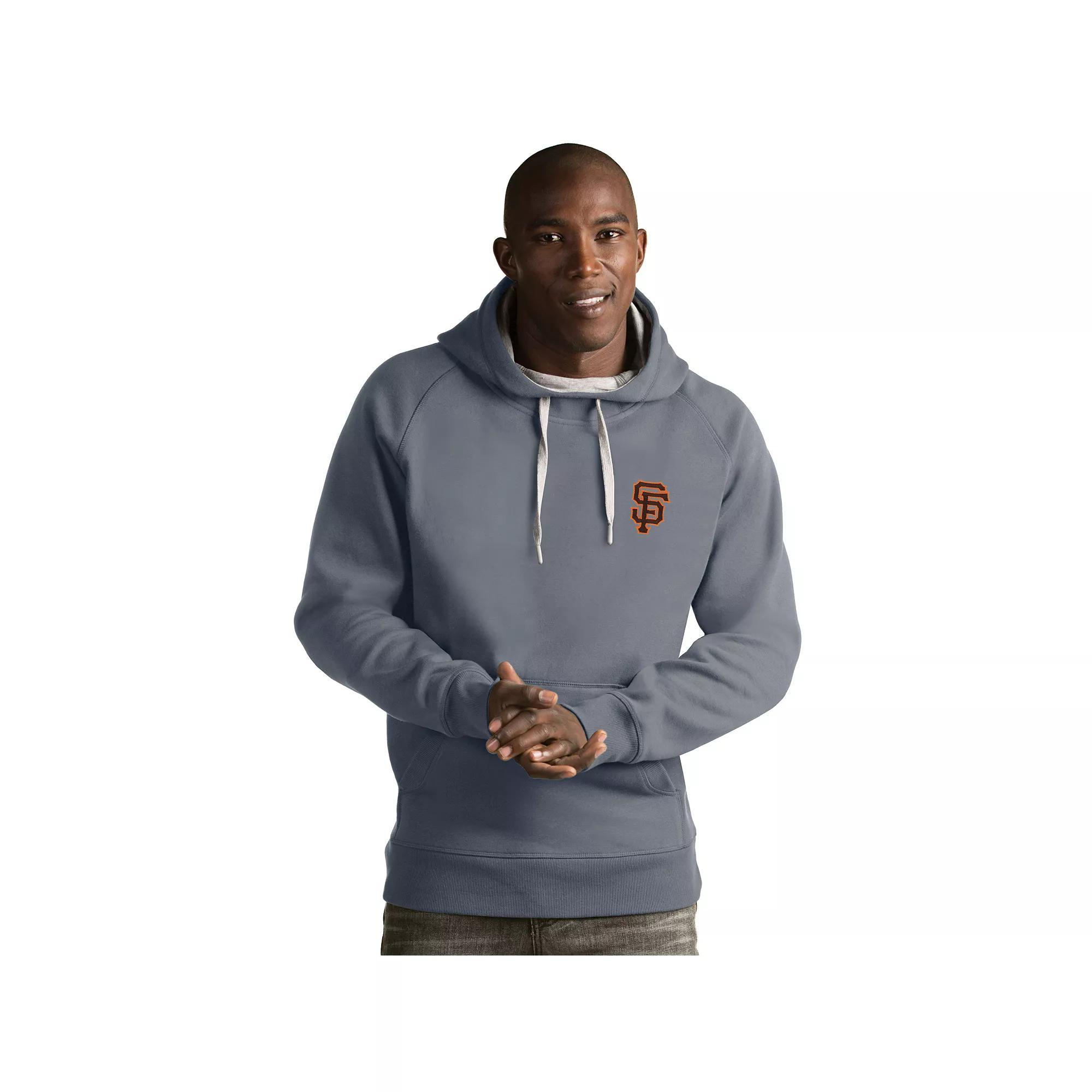 Mens Antigua Houston Astros Victory Pullover Hoodie Product Image