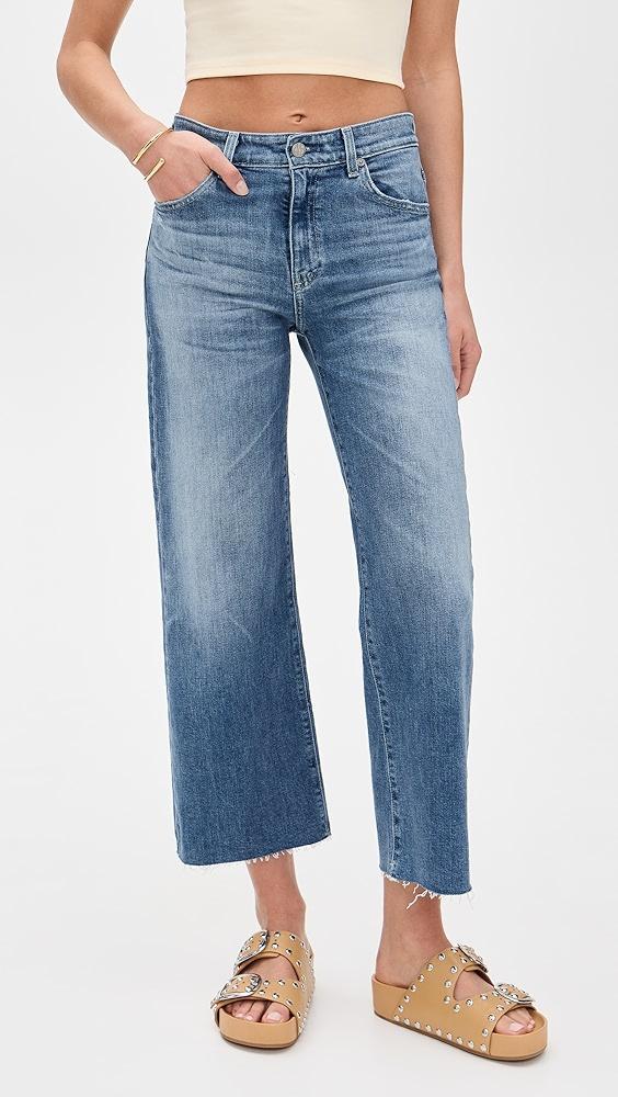 AG Saige Wide Leg Crop Jeans | Shopbop Product Image