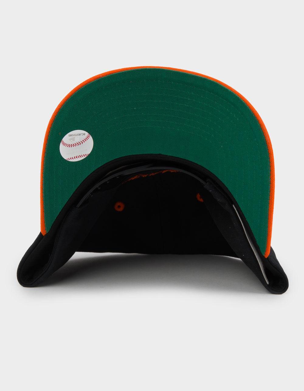 MITCHELL & NESS San Francisco Giants Tail Sweep 2.0 Pro Snapback Hat - BLACK Product Image