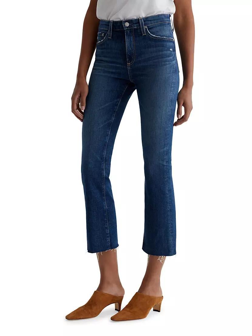 Farrah Boot-Cut Crop Jeans Product Image