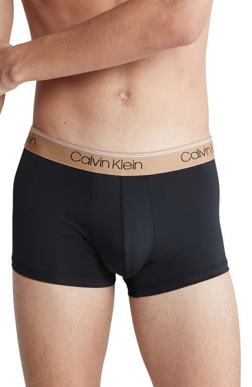 Calvin Klein Men's Micro Stretch 3-Pack Low Rise Trunk - Multi - XL Product Image
