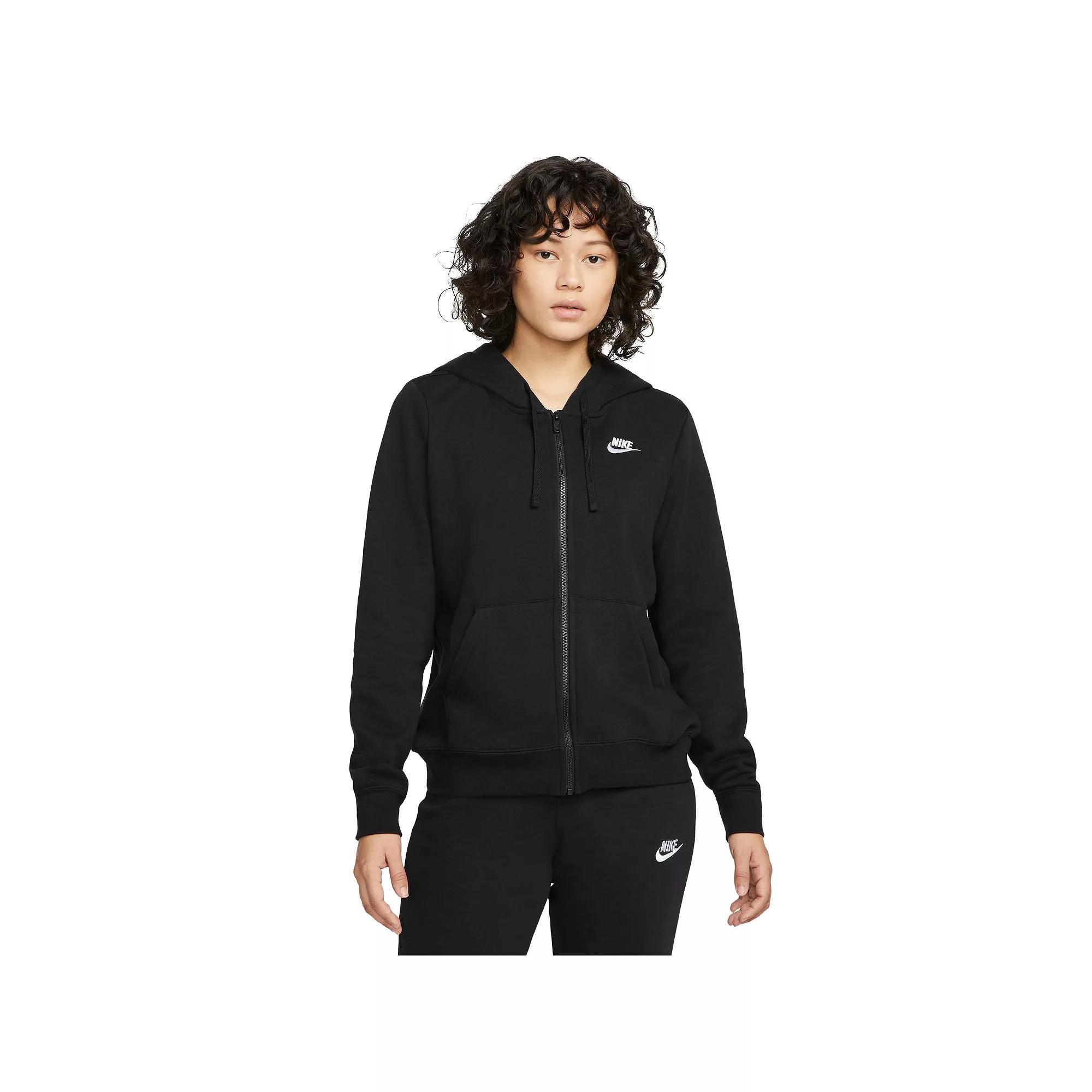 Women's Nike Sportswear Club Fleece Full-Zip Hoodie Product Image