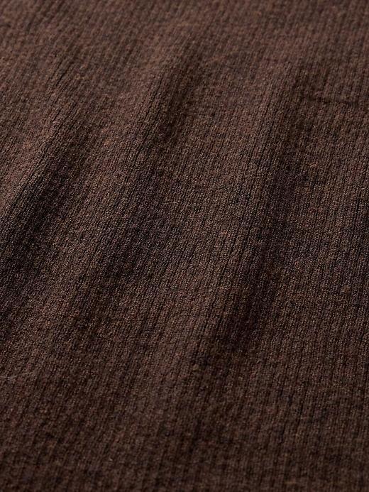 Boatneck Rib Midi Sweater Dress Product Image