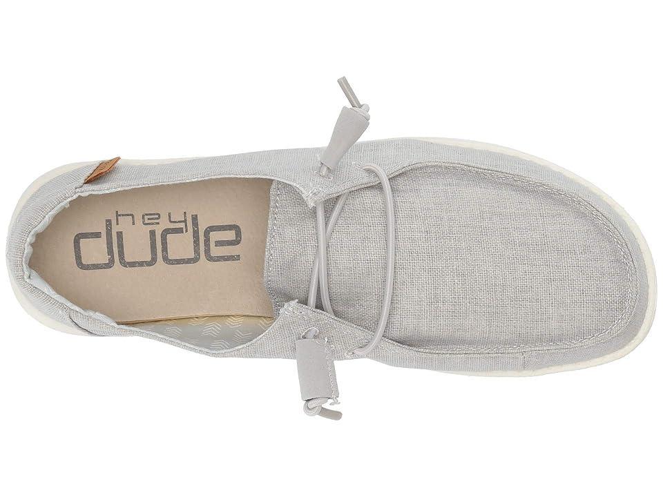 Hey Dude Wendy Chambray (Light Grey) Women's Shoes Product Image