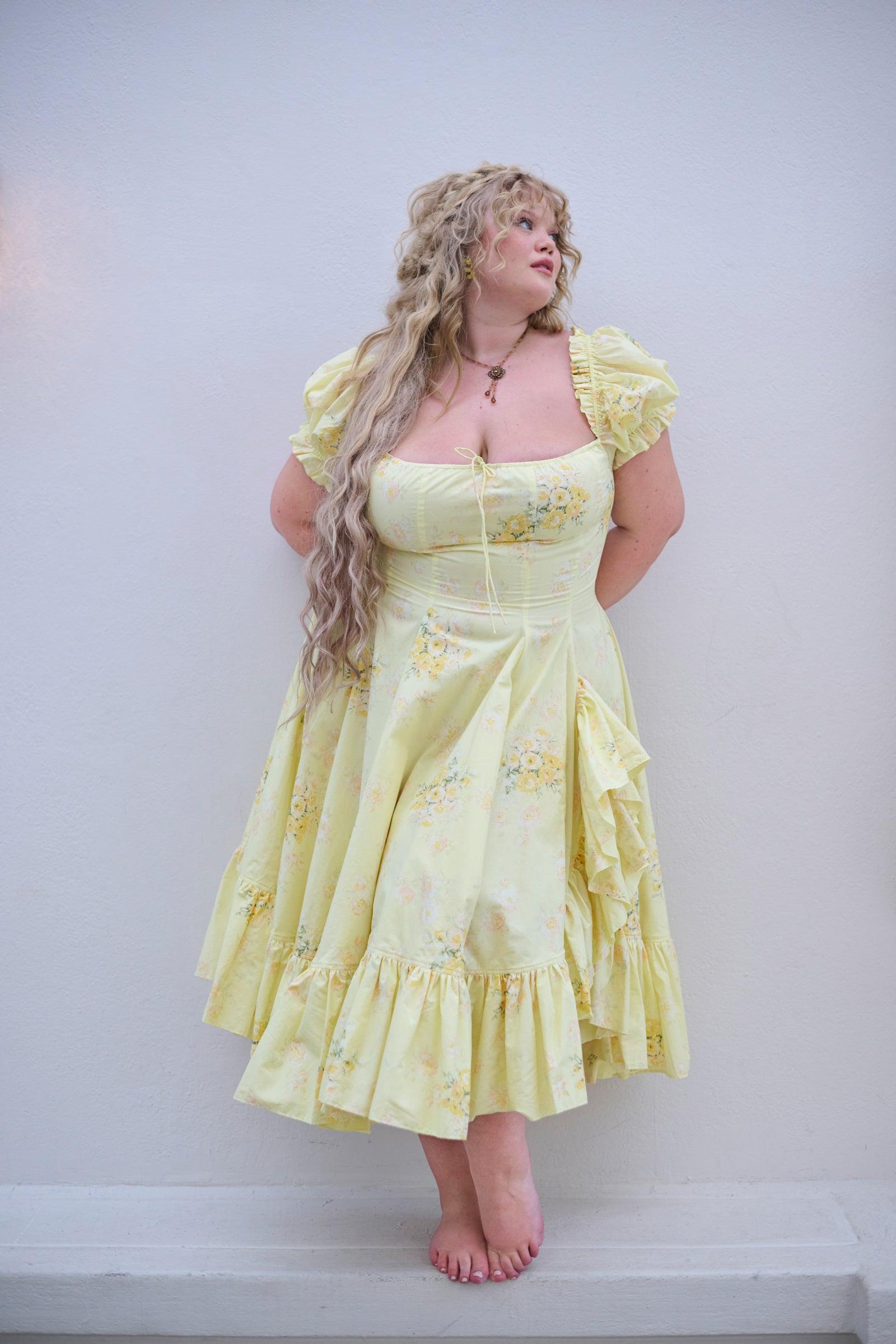 Penelope Foxglove Dress Product Image