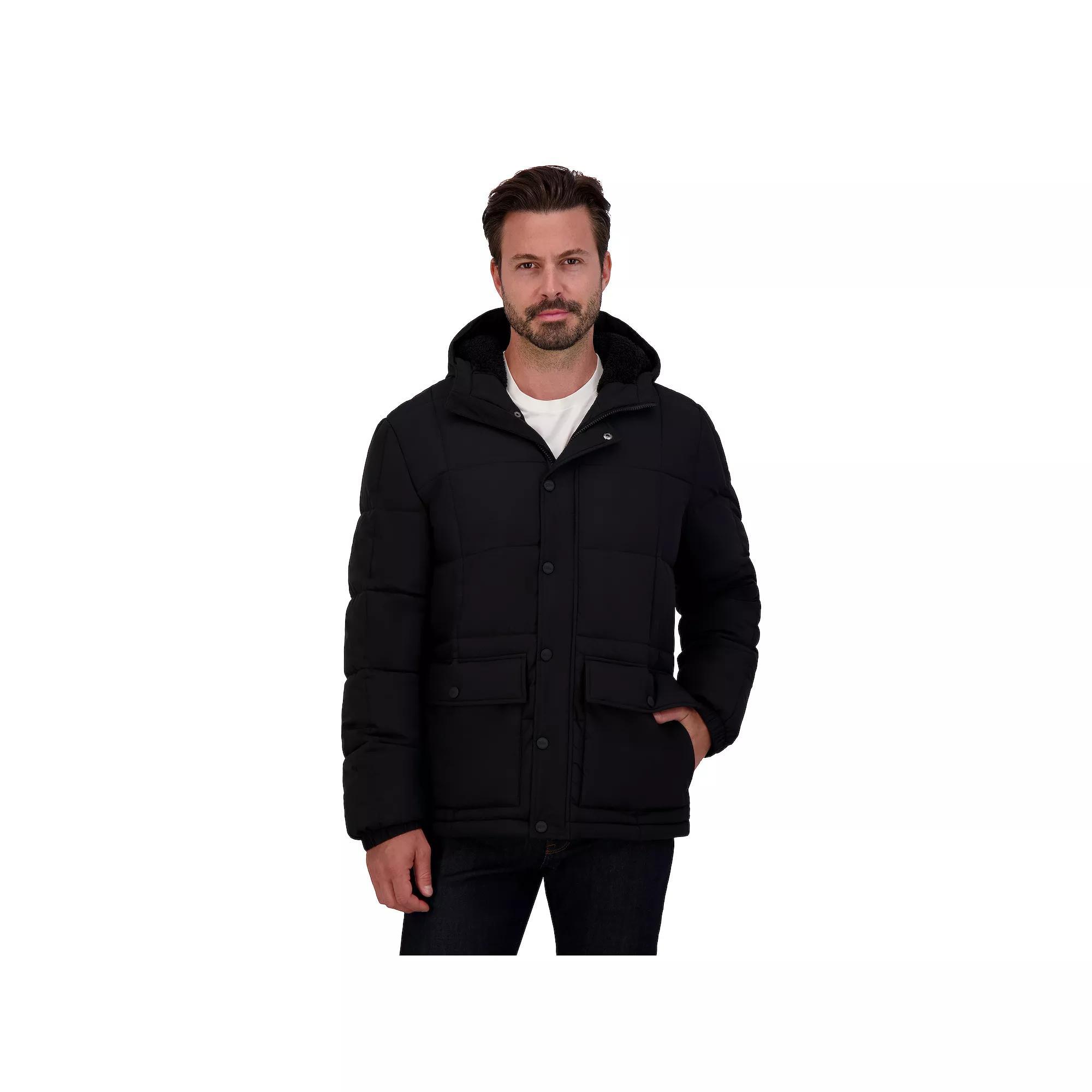 Men's ZeroXposur Quilted Heavy Weight Puffer Jacket, Size: Small, Blue Product Image