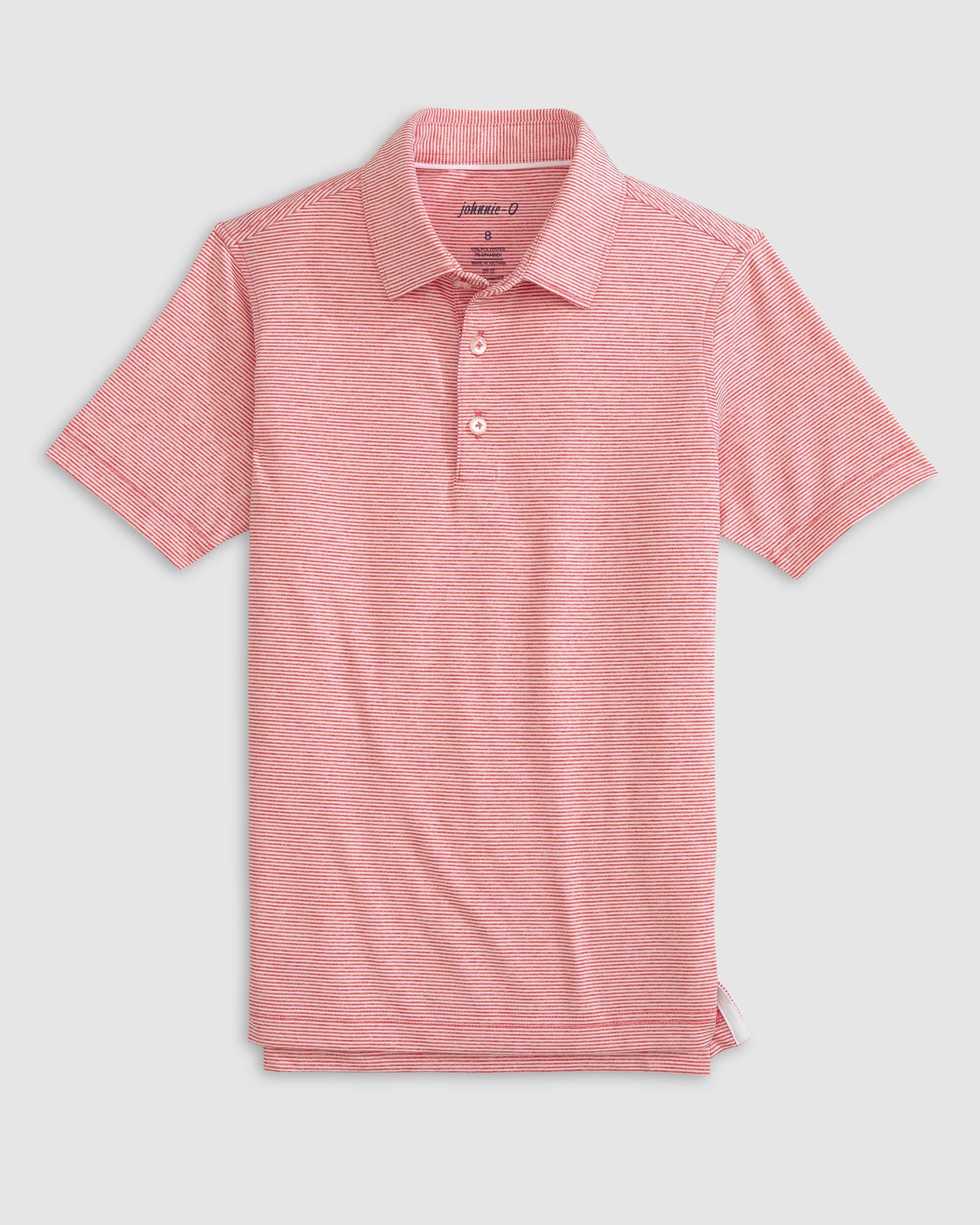 Performance Jersey Jr. Polo - Lyndonn Stripe Boys Product Image