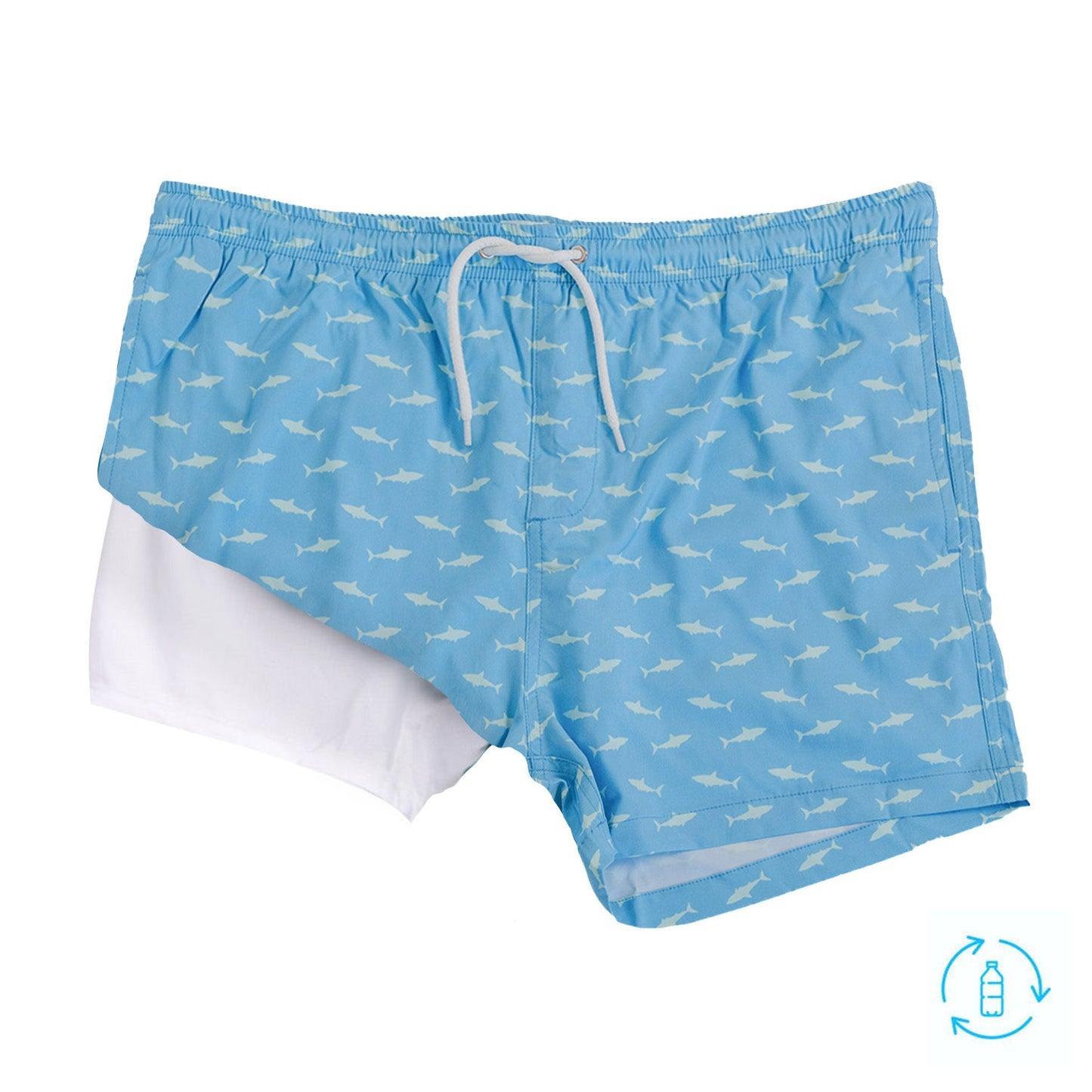 Bermies Shark Bay Swim Trunks Product Image