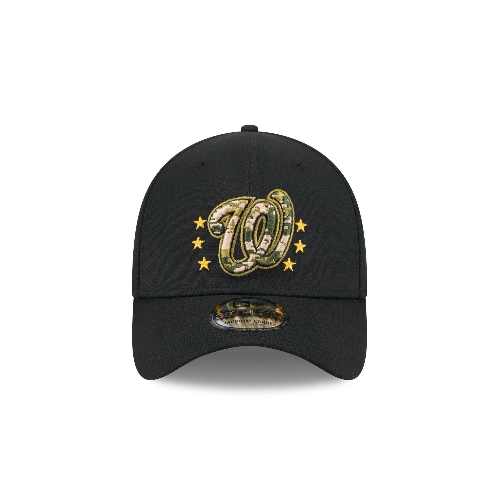 New Era Golf Black 39THIRTY Stretch Fit Hat Male Product Image