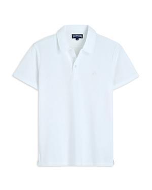 Mens Organic Terry Polo Shirt Product Image