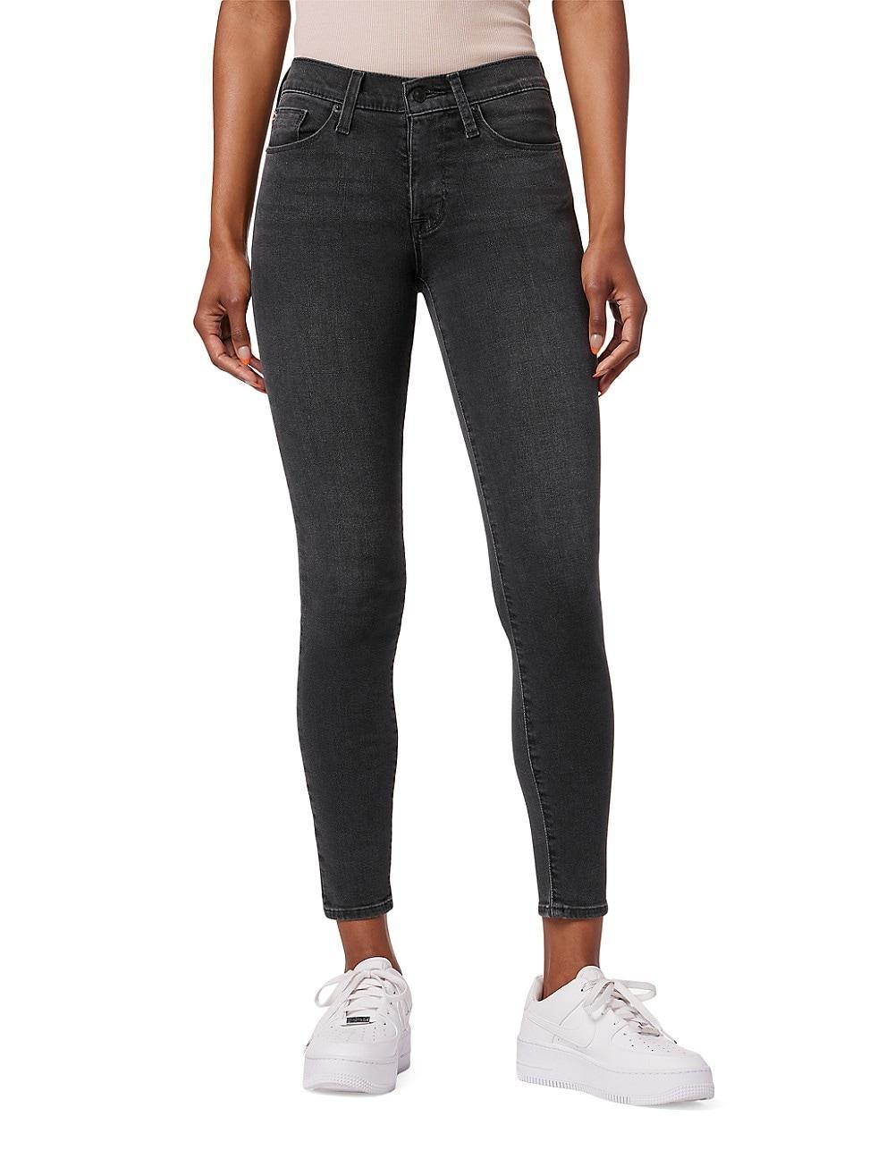 Womens Nico Mid-Rise Skinny Jeans Product Image