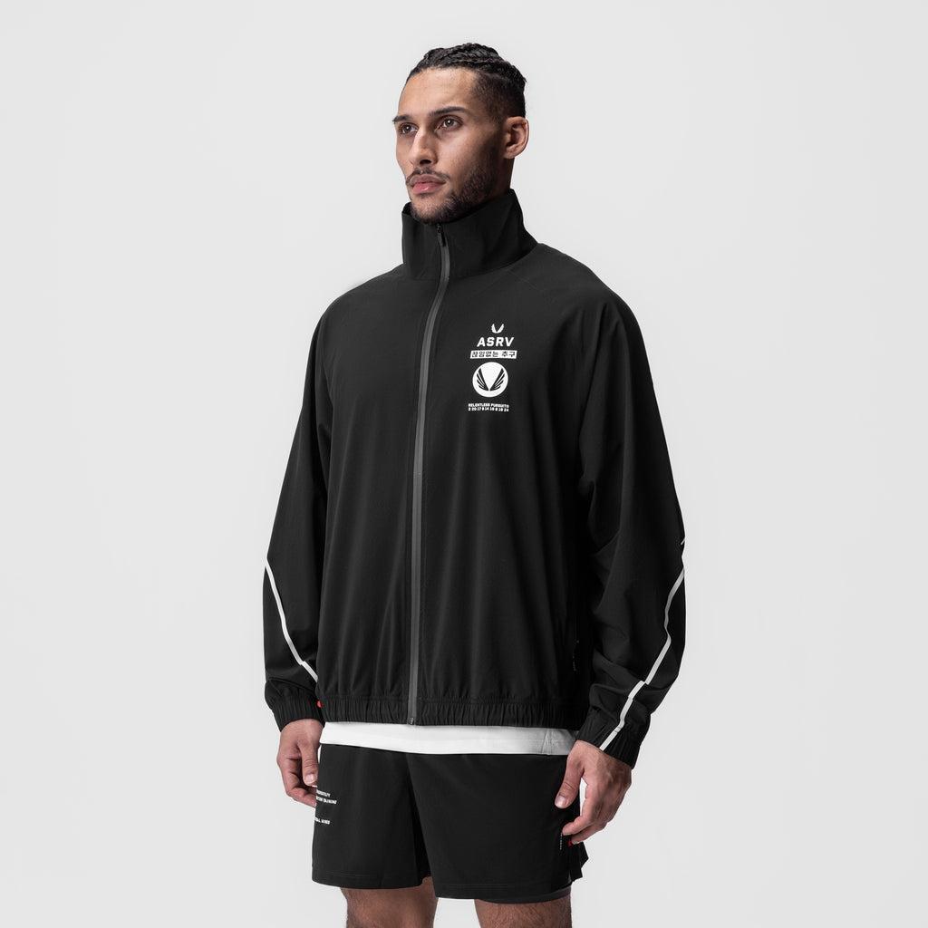 0950. Aerotex™ Track Jacket - Black/White Product Image