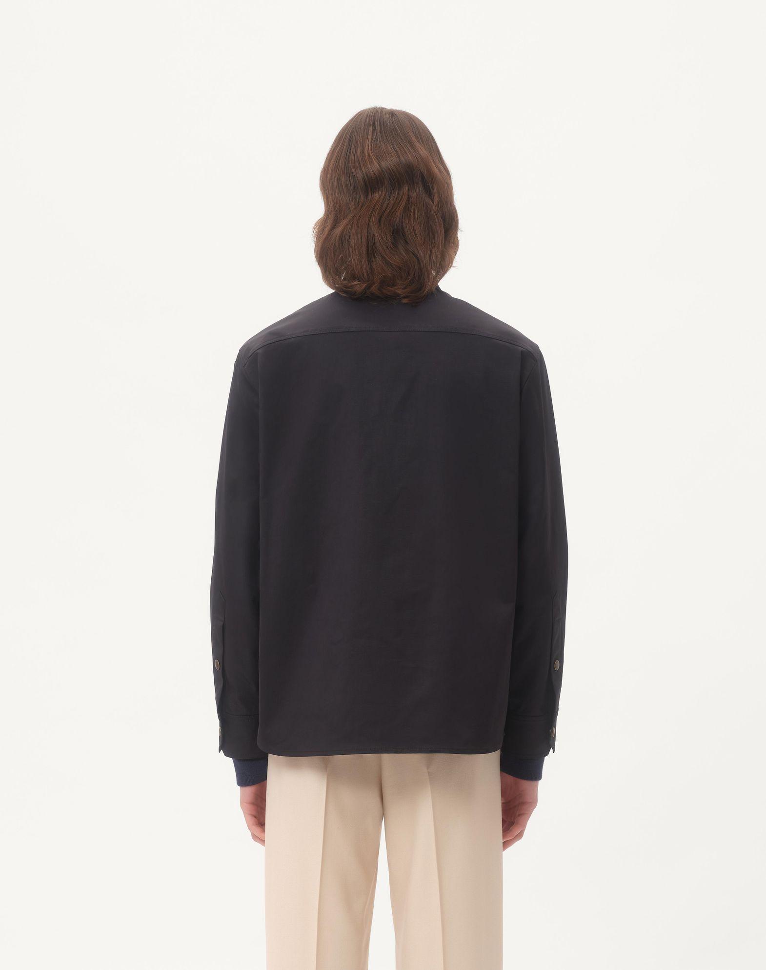 Nylon Shirt Jacket With Patch VLogo Product Image