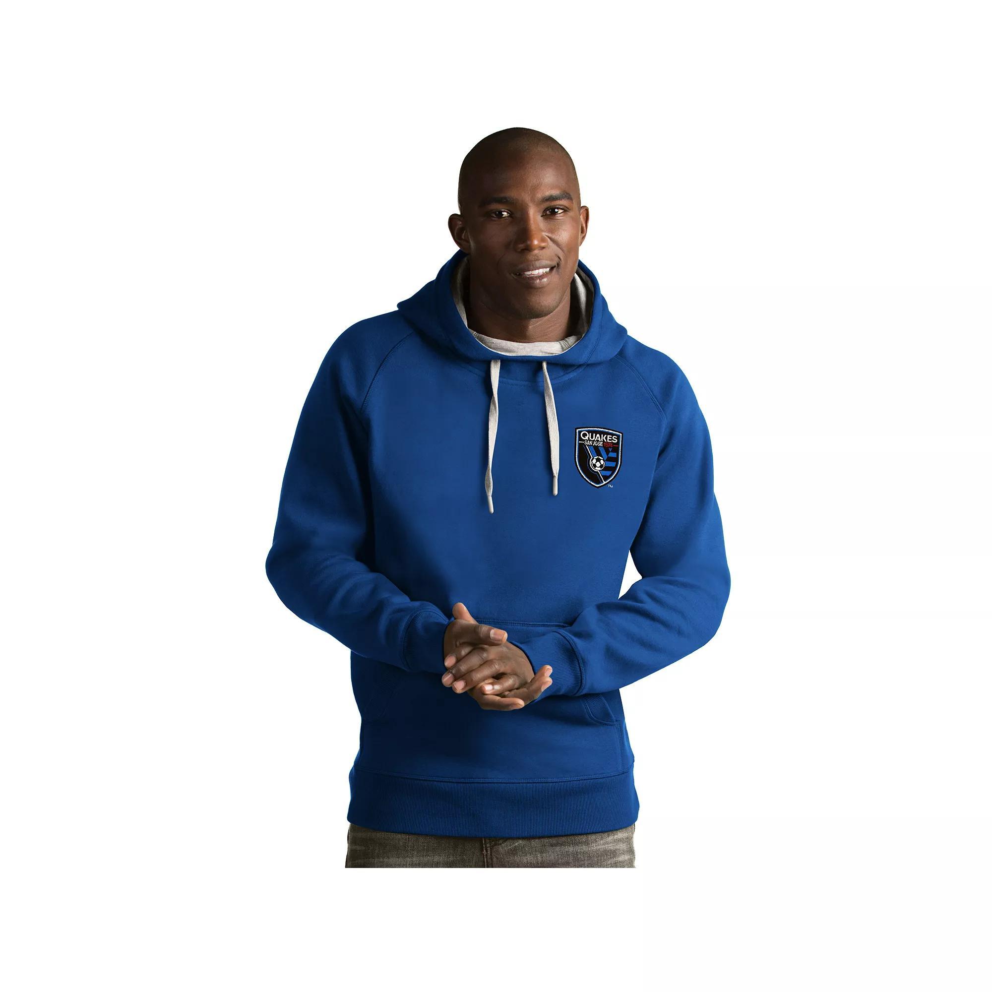 Mens Antigua FC Dallas Victory Pullover Hoodie Product Image