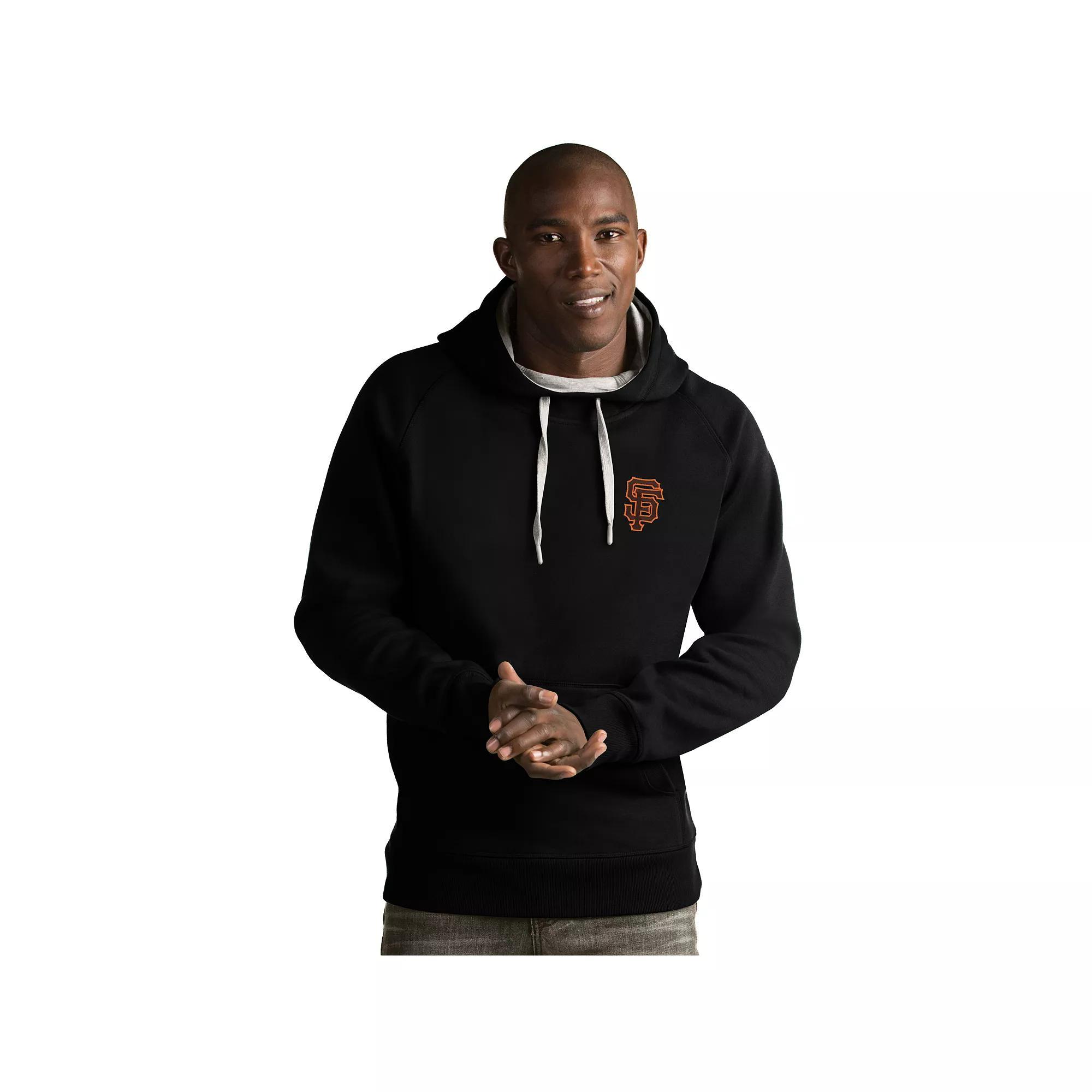 Mens Antigua San Francisco Giants Victory Pullover Hoodie Product Image