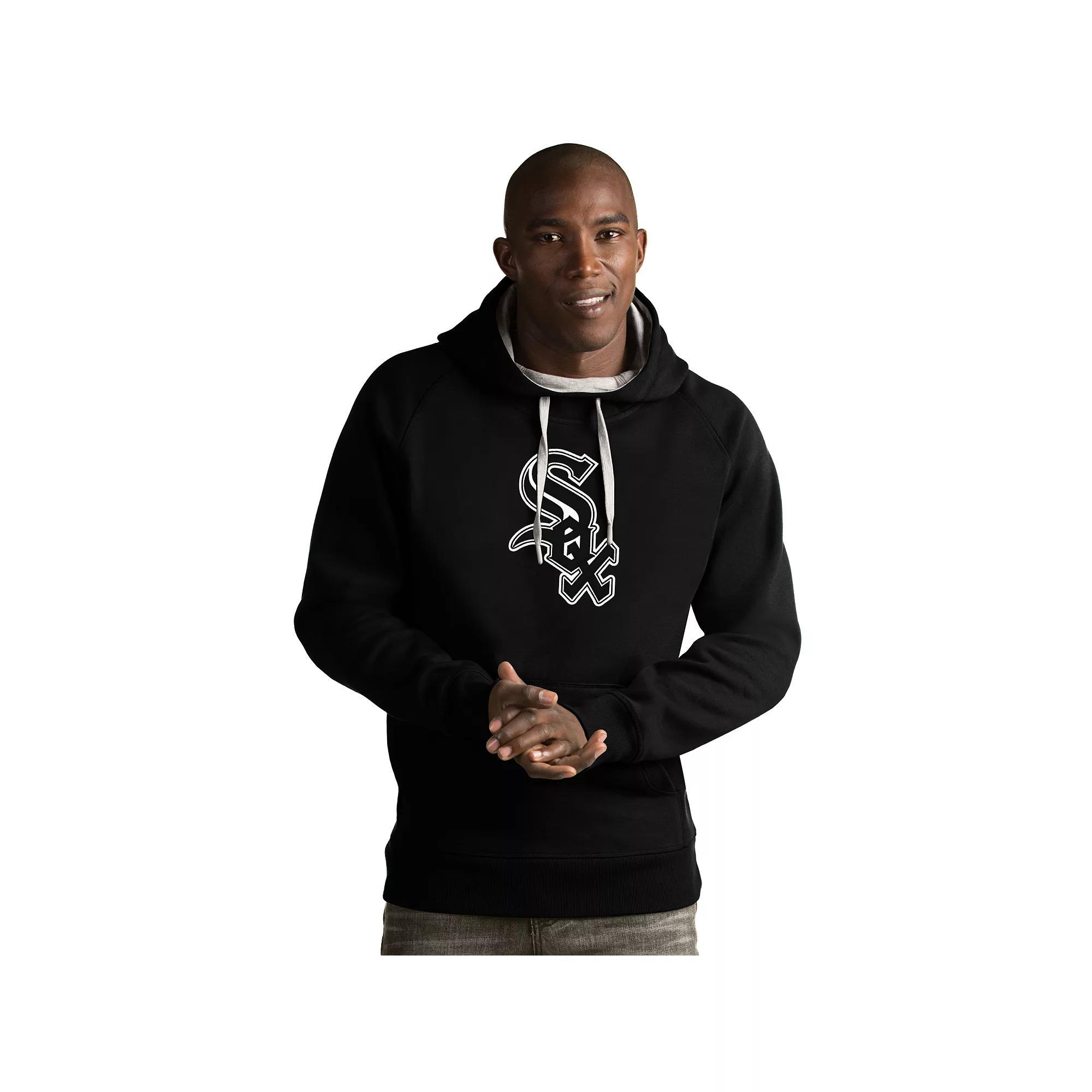 Mens Antigua Chicago White Sox Victory Logo Hoodie Product Image