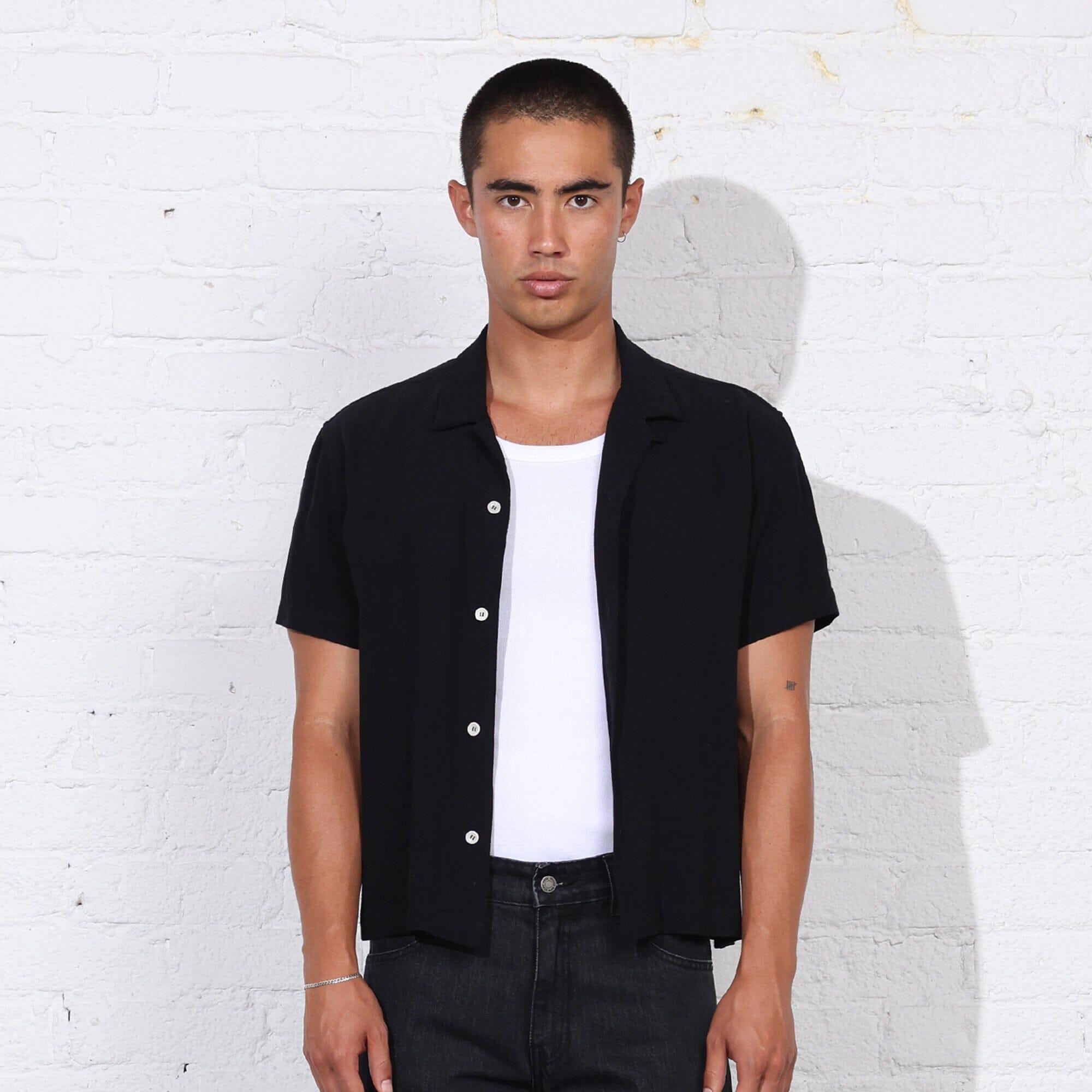 2-Pack | Rosewood Crop Button-Up Product Image