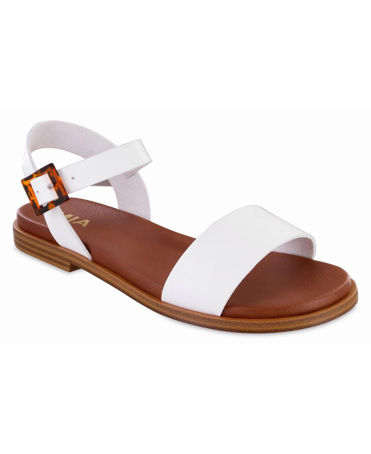 Mia Womens Peyton Round Toe Flat Sandals Product Image