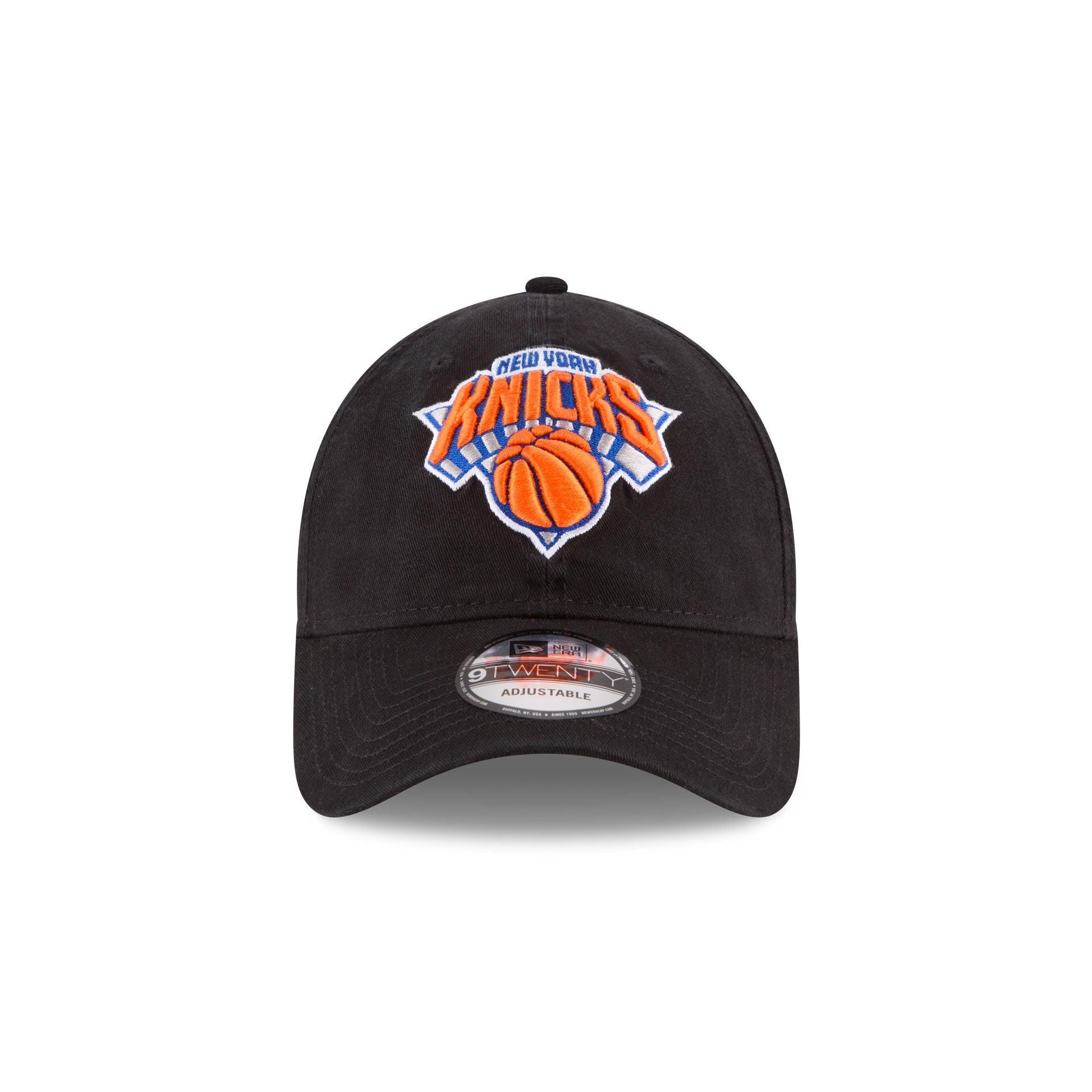 New York Knicks Core Classic Black 9TWENTY Adjustable Hat Male Product Image