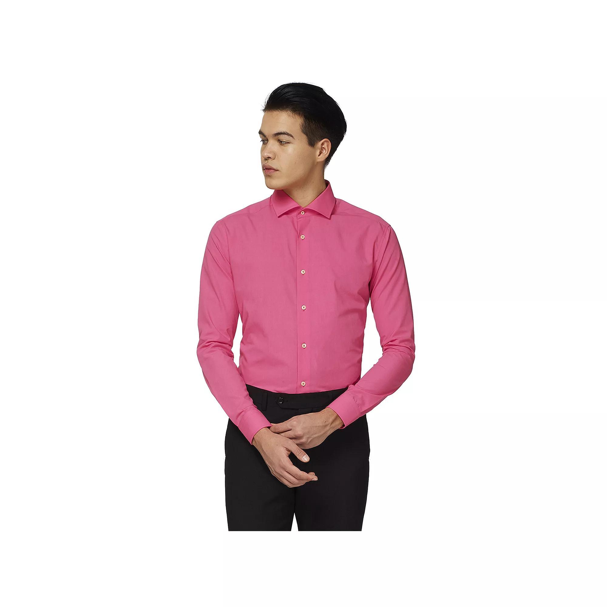 Men's OppoSuits Modern-Fit Dress Shirt, Size: Small, White Knight Product Image