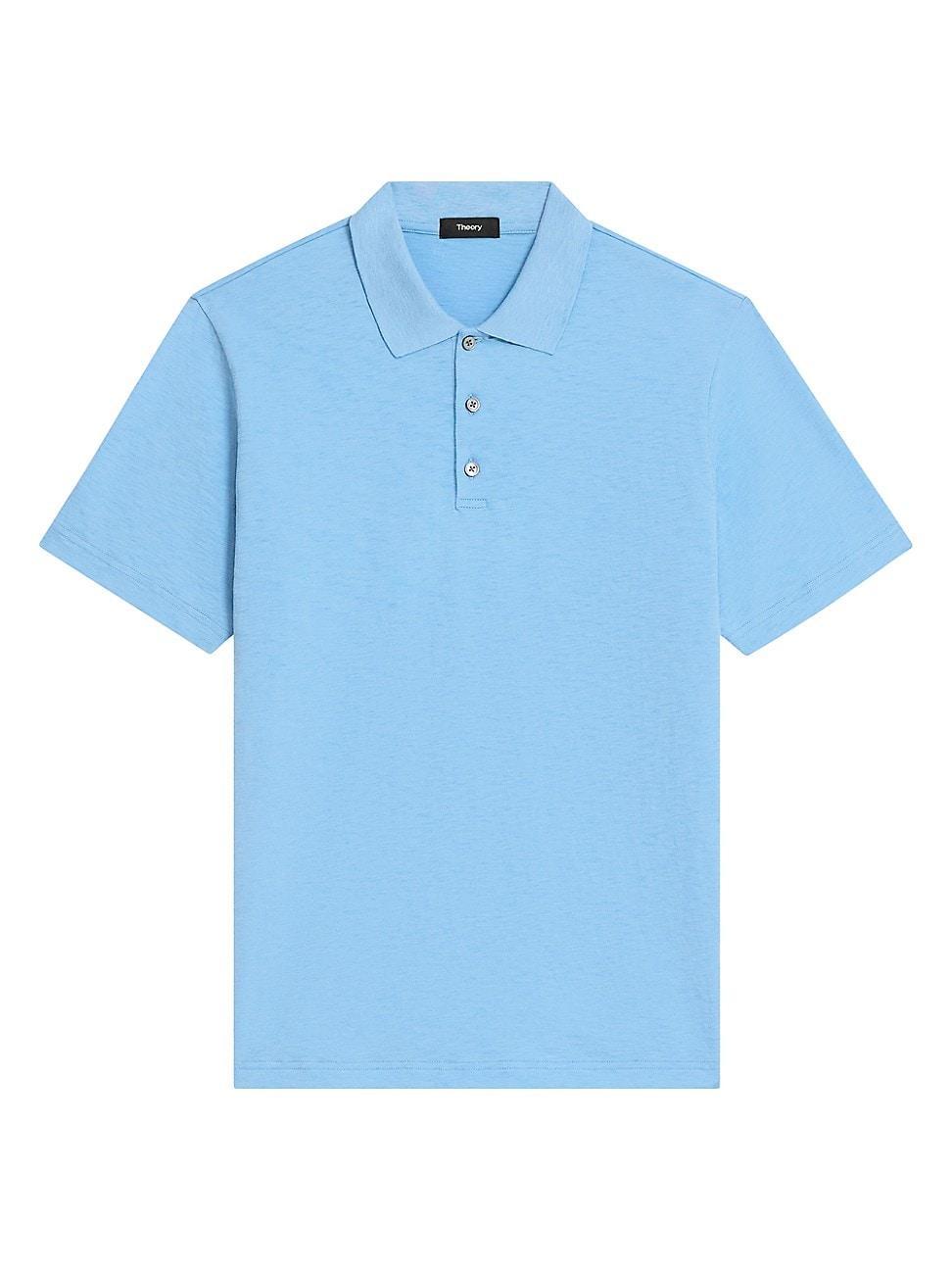 Mens Bron Cotton Polo Shirt Product Image