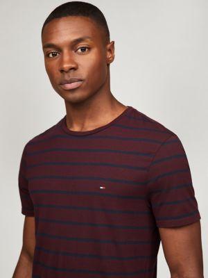 Stripe Premium Stretch Extra Slim T-Shirt Product Image
