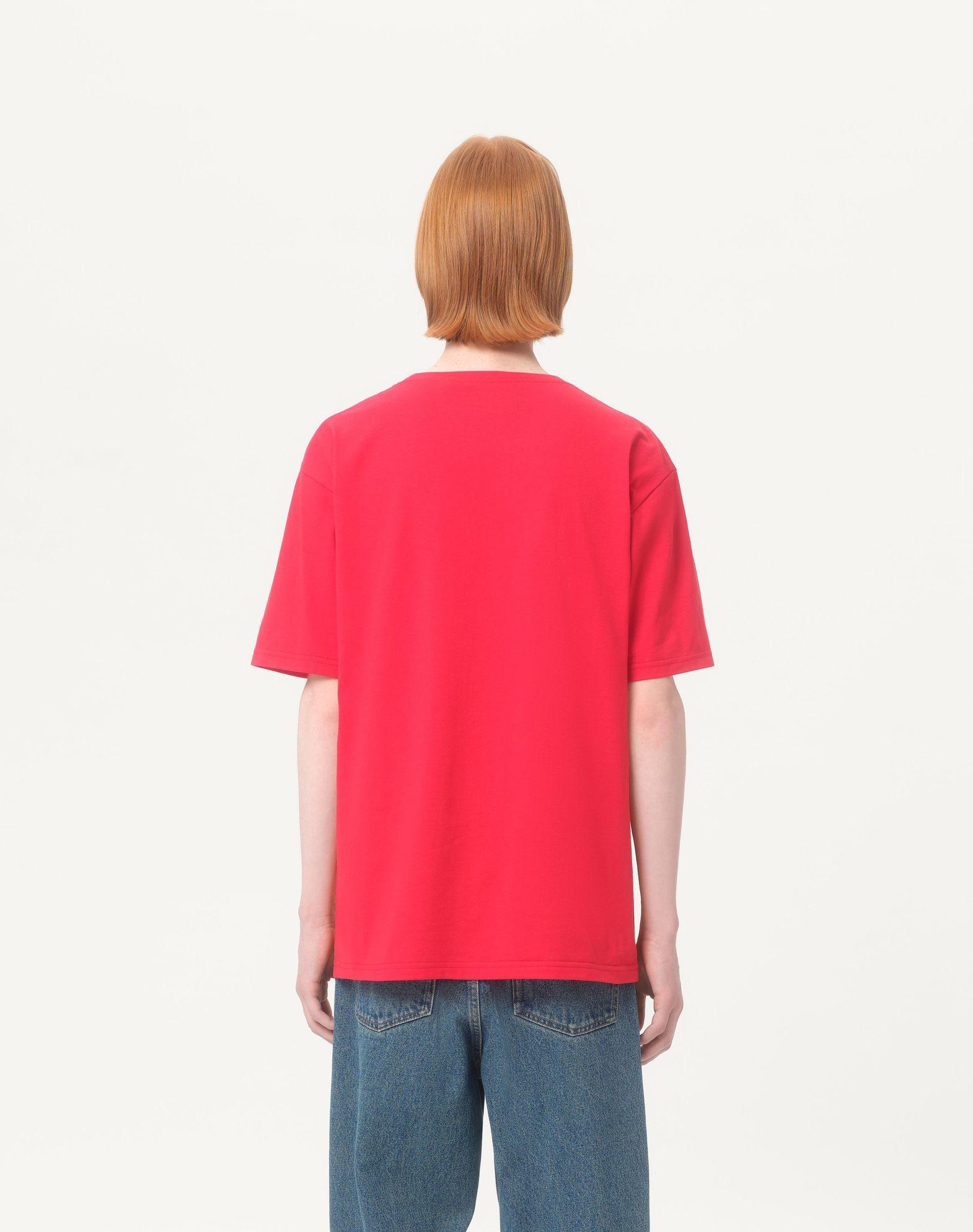 Cotton T-Shirt With Le Chat De La Maison Print Product Image