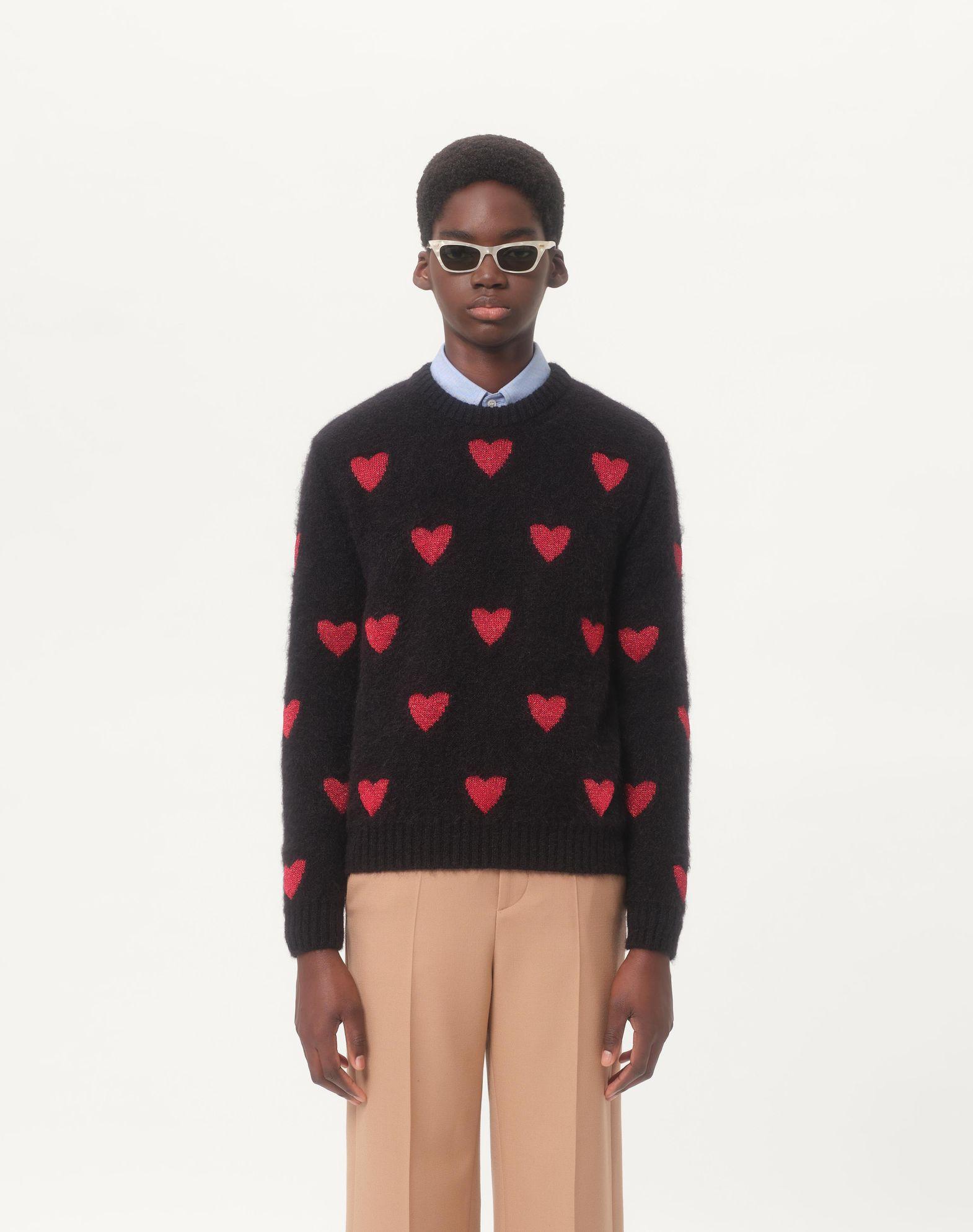 Single-Breasted Cotton And Wool Coat With Vichy Pattern Product Image