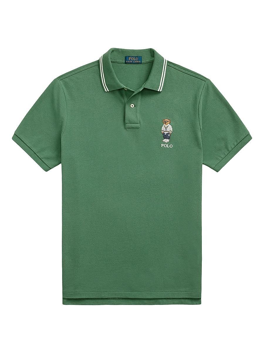 Mens Polo Shirt in Cotton Product Image