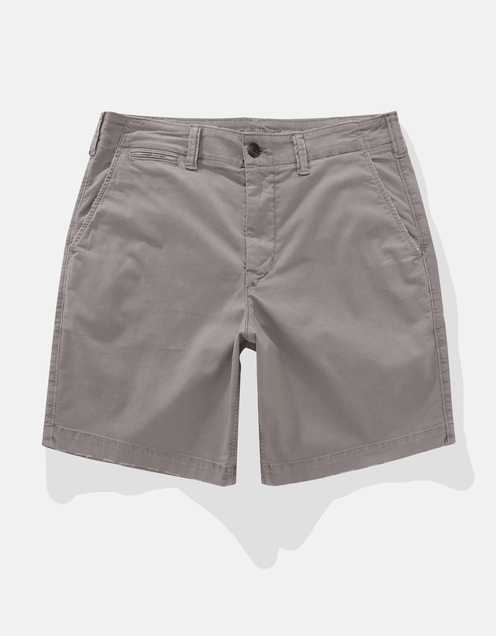 AE Flex 9" Lived-In Khaki Short Product Image