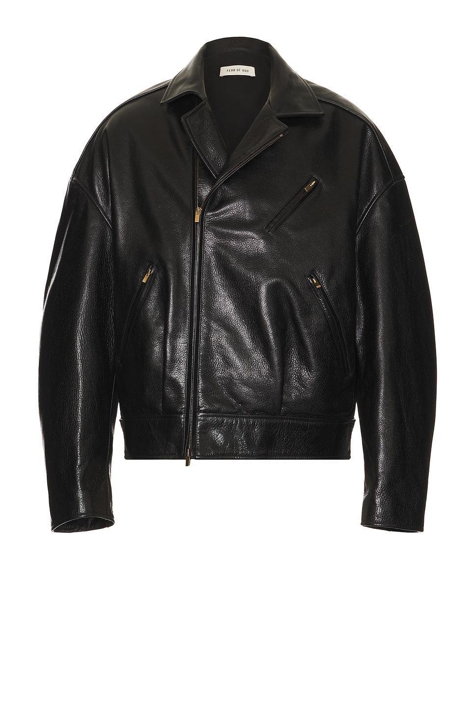 Leather Motorcycle Jacket Product Image