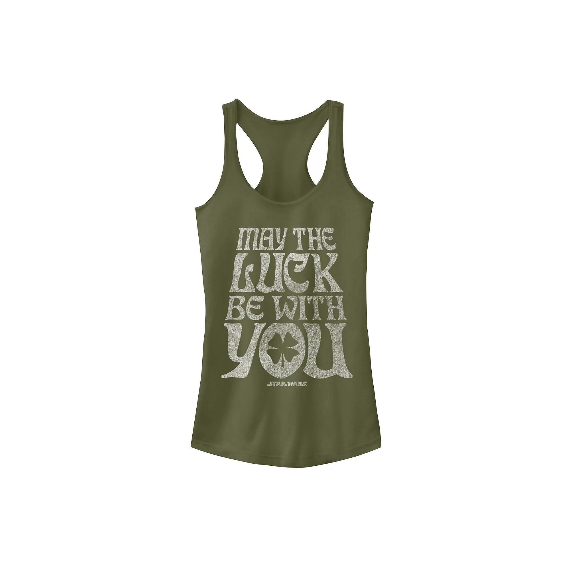 Men's Star Wars "Luck Be With You" Pullover Hoodie, Size: Medium, Black Product Image